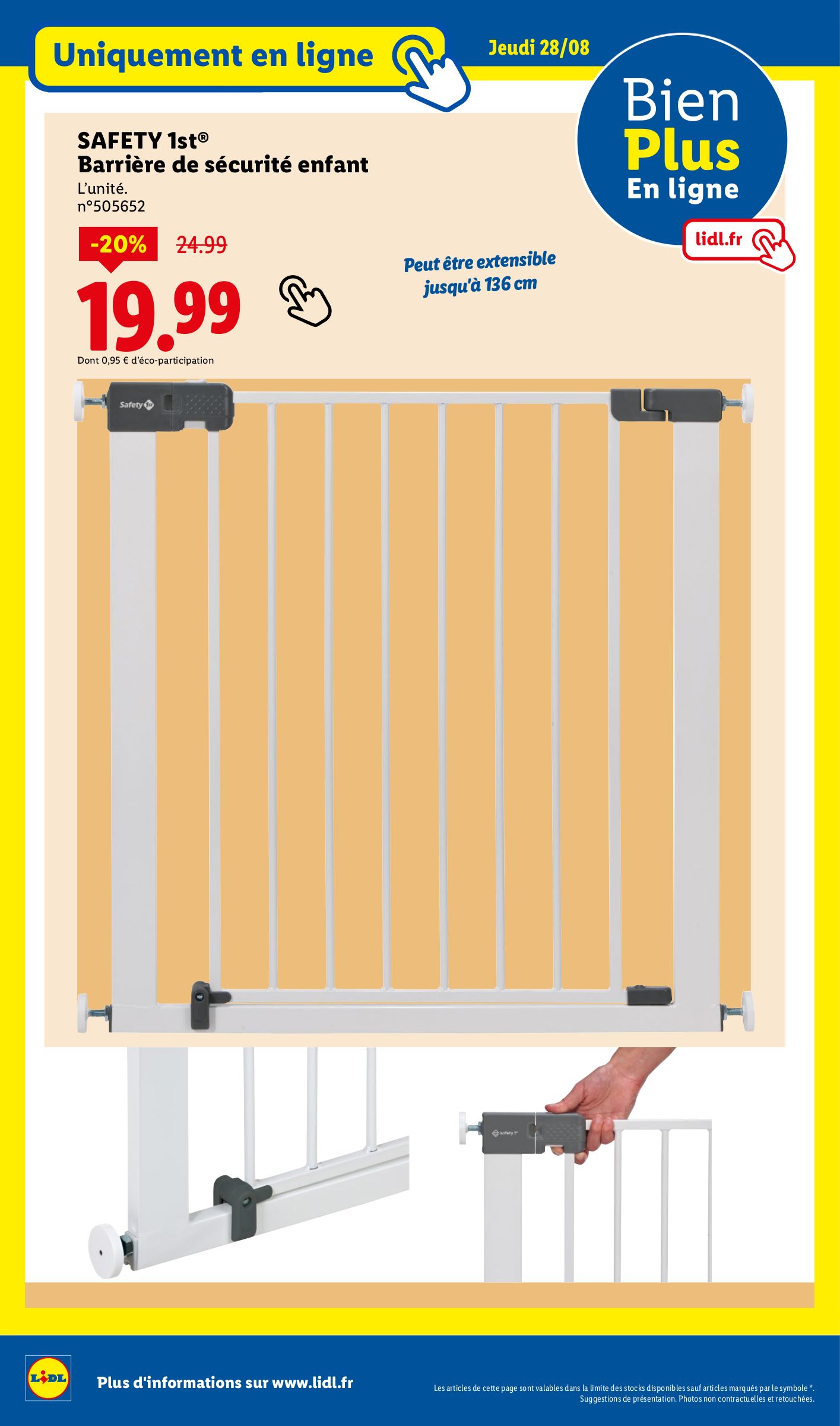 lidl - Catalogue Lidl - Les bonnes affaires de la semaine valable du 25/08 au 28/08 - page: 28 lidl - Catalogue Lidl - Les bonnes affaires de la semaine valable du 25/08 au 28/08 - page: 28