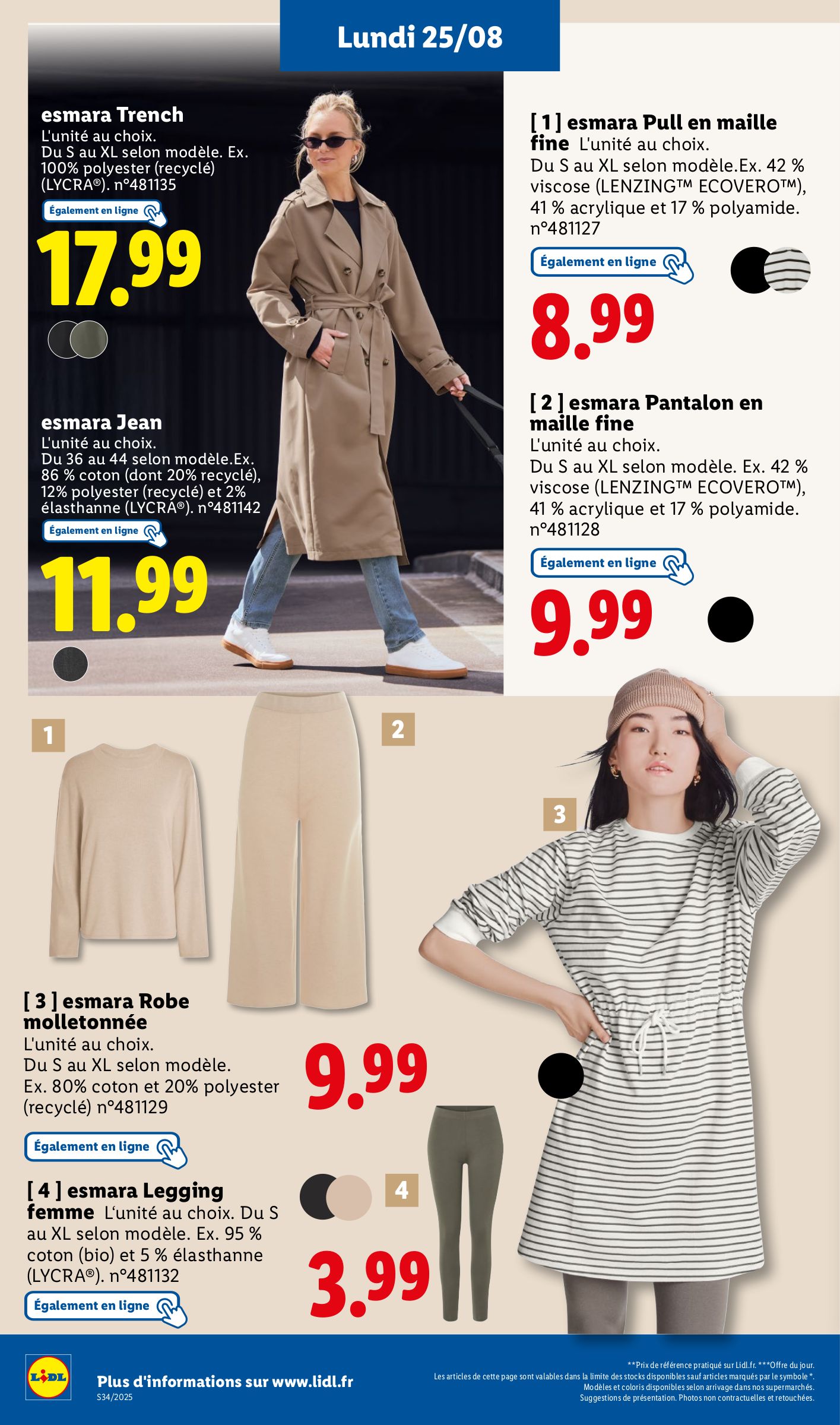 lidl - Catalogue Lidl - Les bonnes affaires de la semaine valable du 25/08 au 28/08 - page: 22 lidl - Catalogue Lidl - Les bonnes affaires de la semaine valable du 25/08 au 28/08 - page: 22