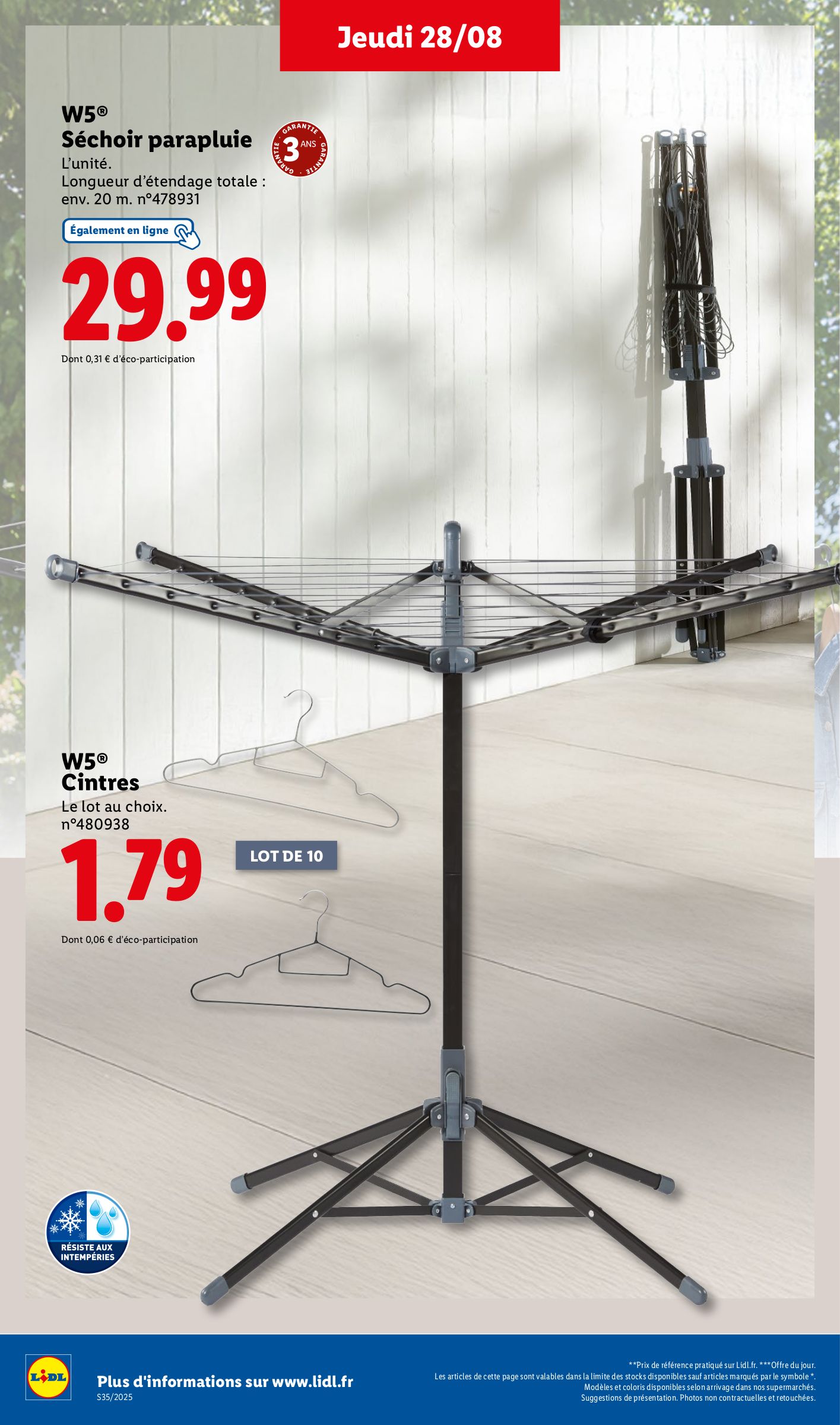 lidl - Catalogue Lidl - Les bonnes affaires de la semaine valable du 25/08 au 28/08 - page: 40 lidl - Catalogue Lidl - Les bonnes affaires de la semaine valable du 25/08 au 28/08 - page: 40