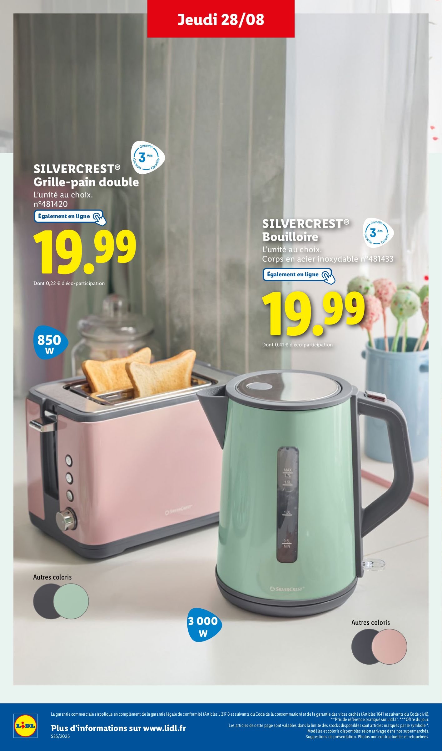 lidl - Catalogue Lidl - Les bonnes affaires de la semaine valable du 25/08 au 28/08 - page: 32 lidl - Catalogue Lidl - Les bonnes affaires de la semaine valable du 25/08 au 28/08 - page: 32