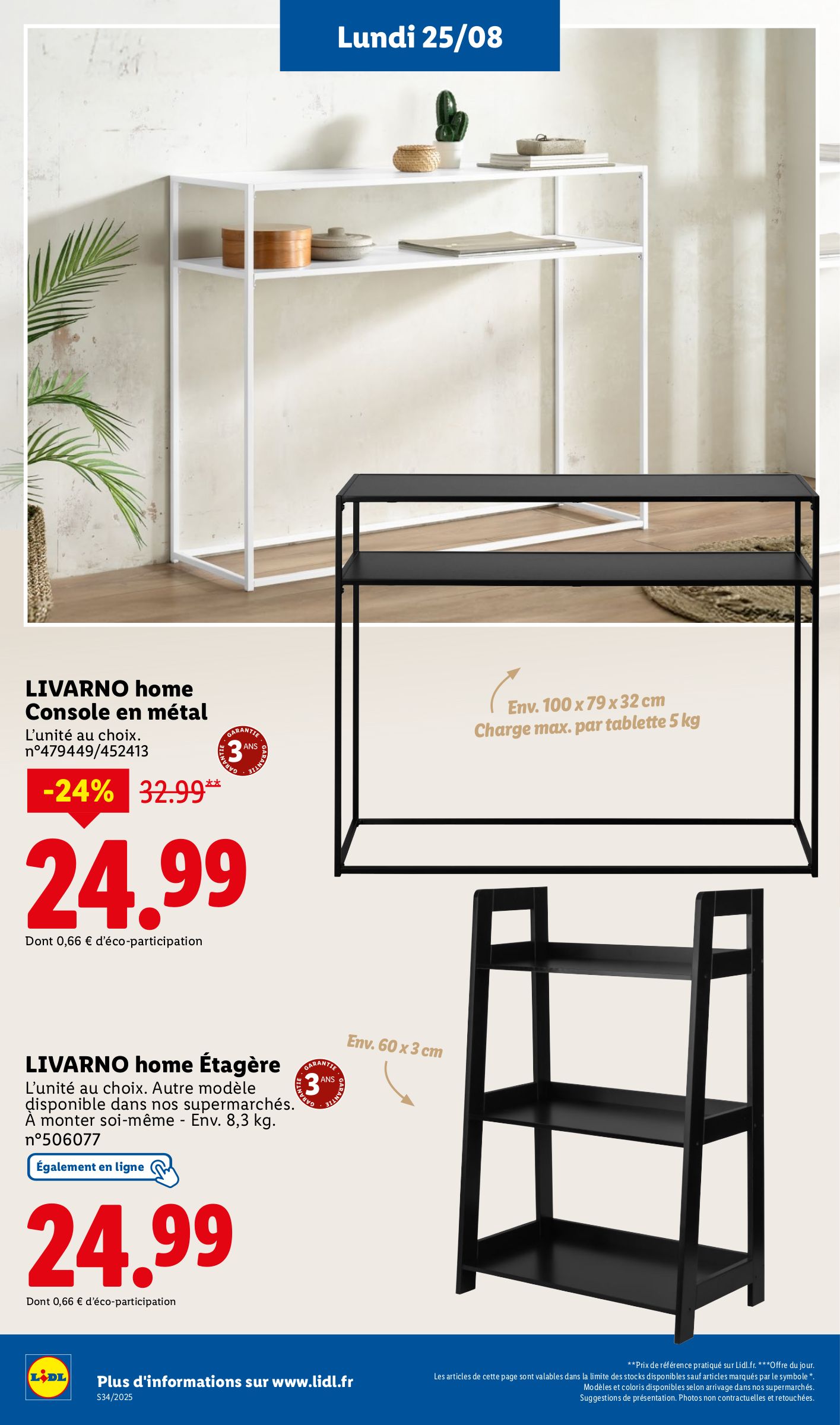 lidl - Catalogue Lidl - Les bonnes affaires de la semaine valable du 25/08 au 28/08 - page: 16 lidl - Catalogue Lidl - Les bonnes affaires de la semaine valable du 25/08 au 28/08 - page: 16