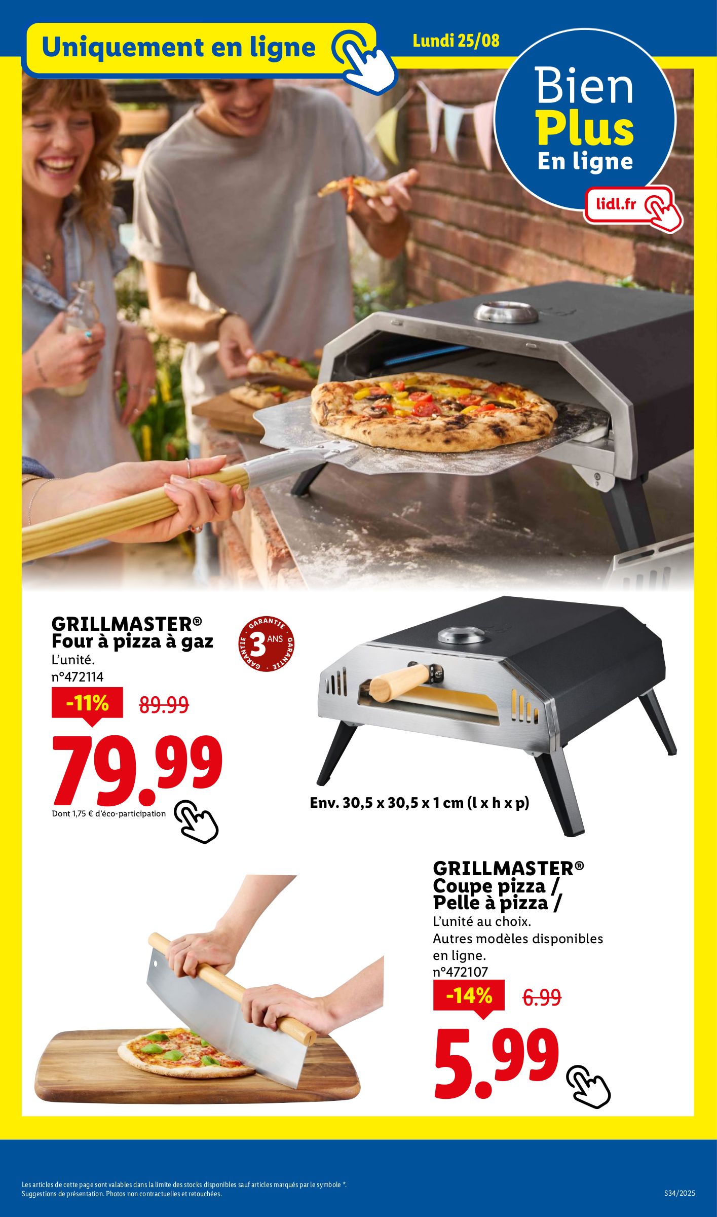 lidl - Catalogue Lidl - Les bonnes affaires de la semaine valable du 25/08 au 28/08 - page: 3 lidl - Catalogue Lidl - Les bonnes affaires de la semaine valable du 25/08 au 28/08 - page: 3