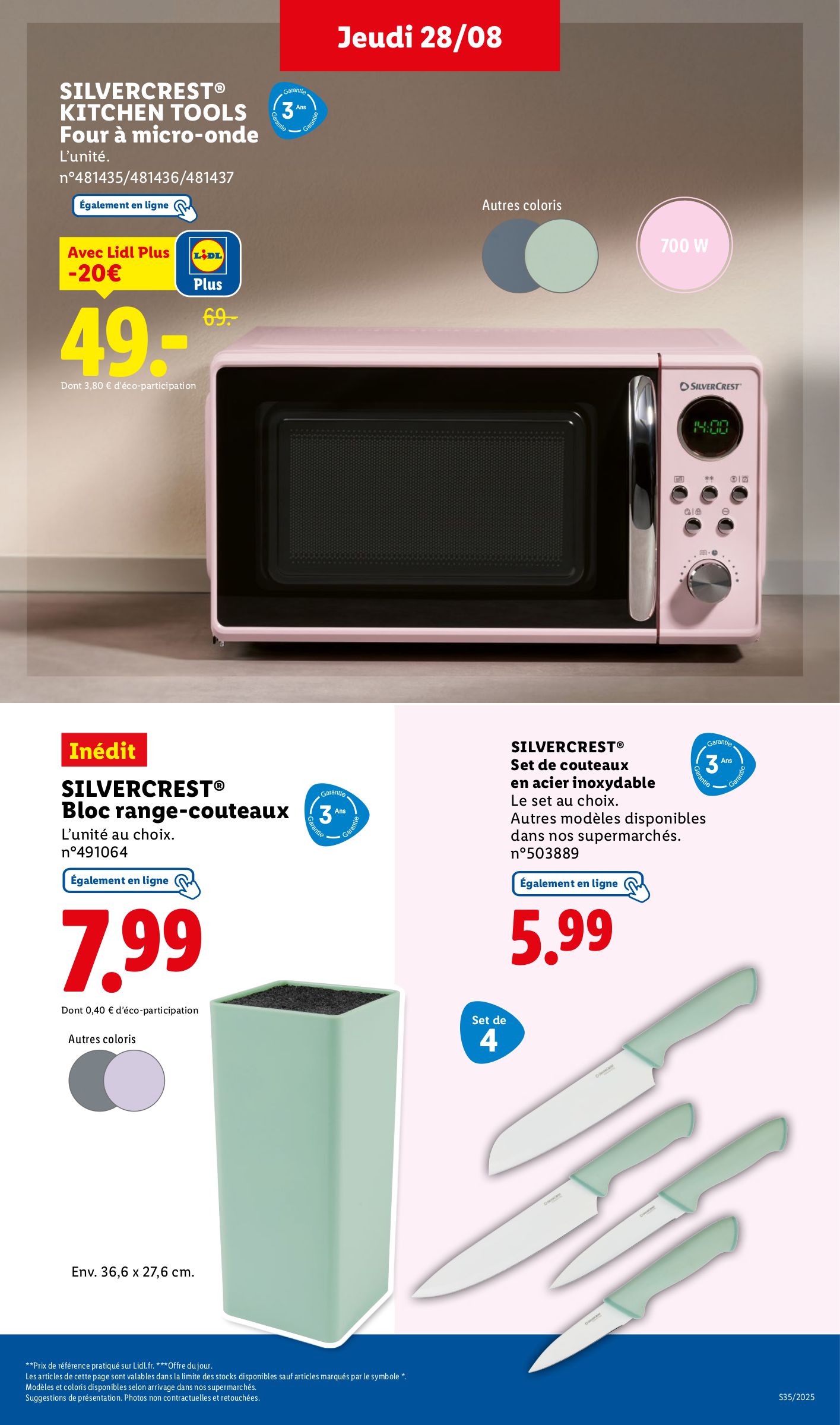 lidl - Catalogue Lidl - Les bonnes affaires de la semaine valable du 25/08 au 28/08 - page: 37 lidl - Catalogue Lidl - Les bonnes affaires de la semaine valable du 25/08 au 28/08 - page: 37