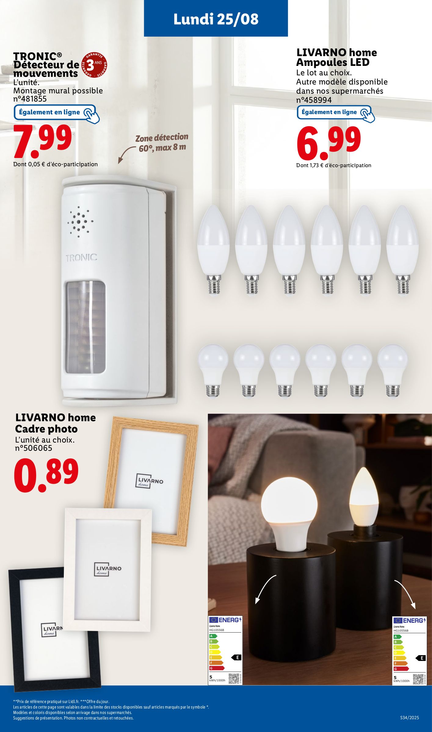 lidl - Catalogue Lidl - Les bonnes affaires de la semaine valable du 25/08 au 28/08 - page: 19 lidl - Catalogue Lidl - Les bonnes affaires de la semaine valable du 25/08 au 28/08 - page: 19