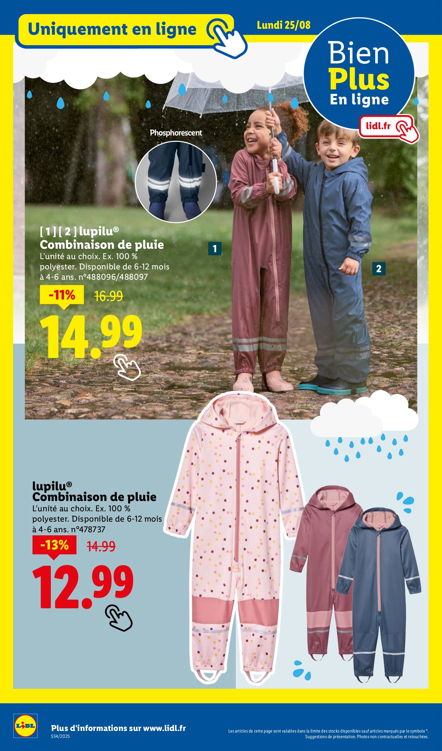 lidl - Catalogue Lidl - Les bonnes affaires de la semaine valable du 25/08 au 28/08 - page: 6 lidl - Catalogue Lidl - Les bonnes affaires de la semaine valable du 25/08 au 28/08 - page: 6