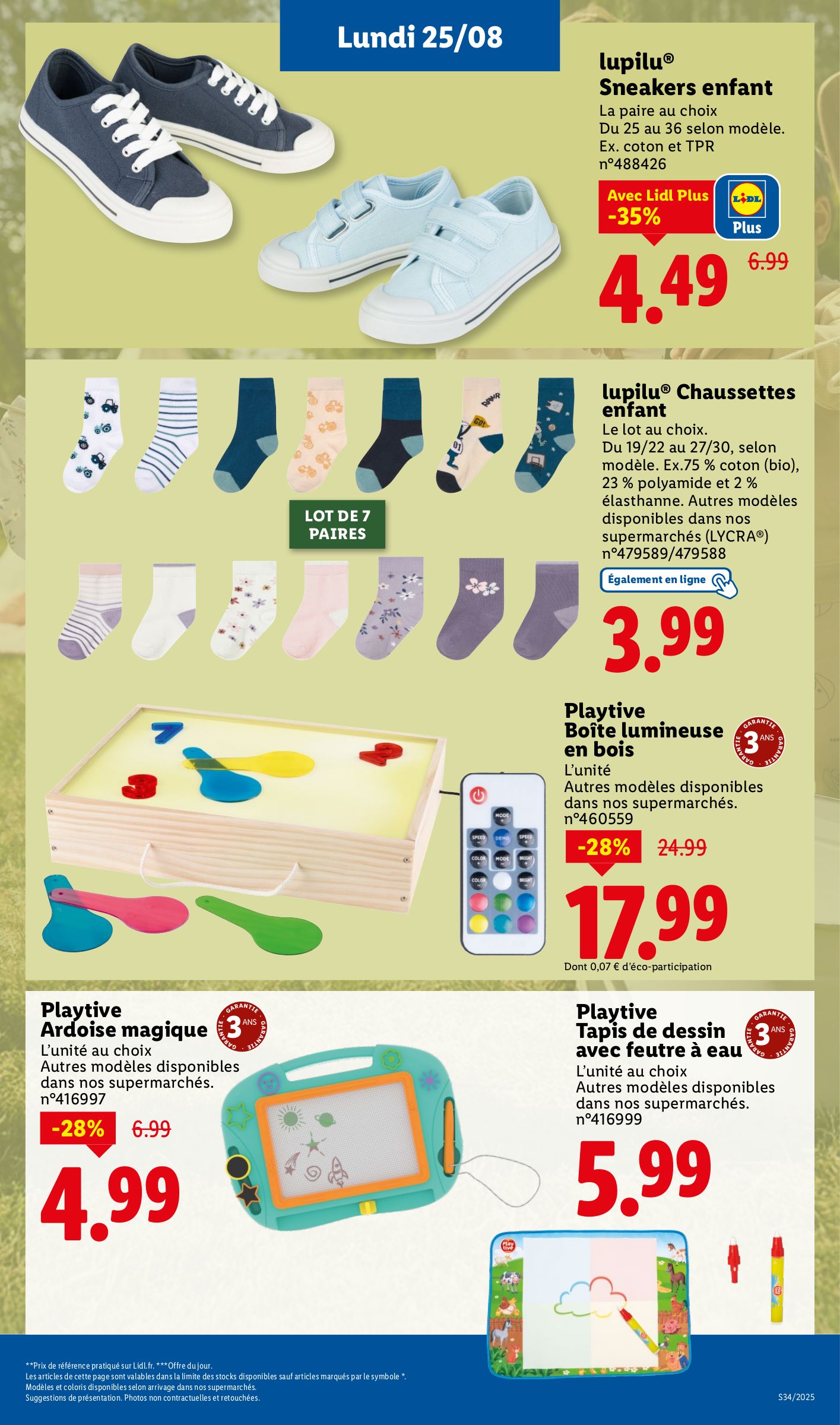 lidl - Catalogue Lidl - Les bonnes affaires de la semaine valable du 25/08 au 28/08 - page: 21 lidl - Catalogue Lidl - Les bonnes affaires de la semaine valable du 25/08 au 28/08 - page: 21