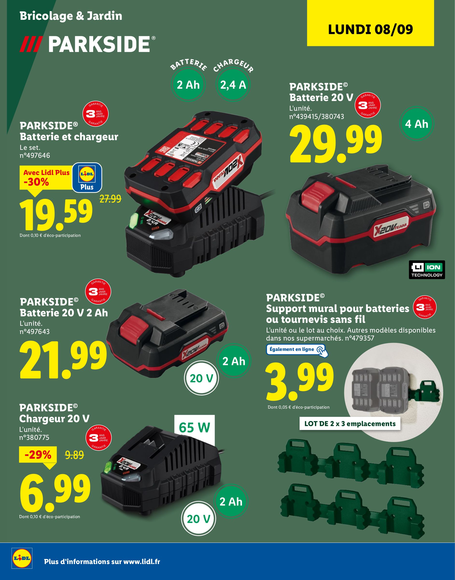 lidl - Catalogue Lidl - Catalogue Parkside valable du 01/09 au 18/09 - page: 18 lidl - Catalogue Lidl - Catalogue Parkside valable du 01/09 au 18/09 - page: 18