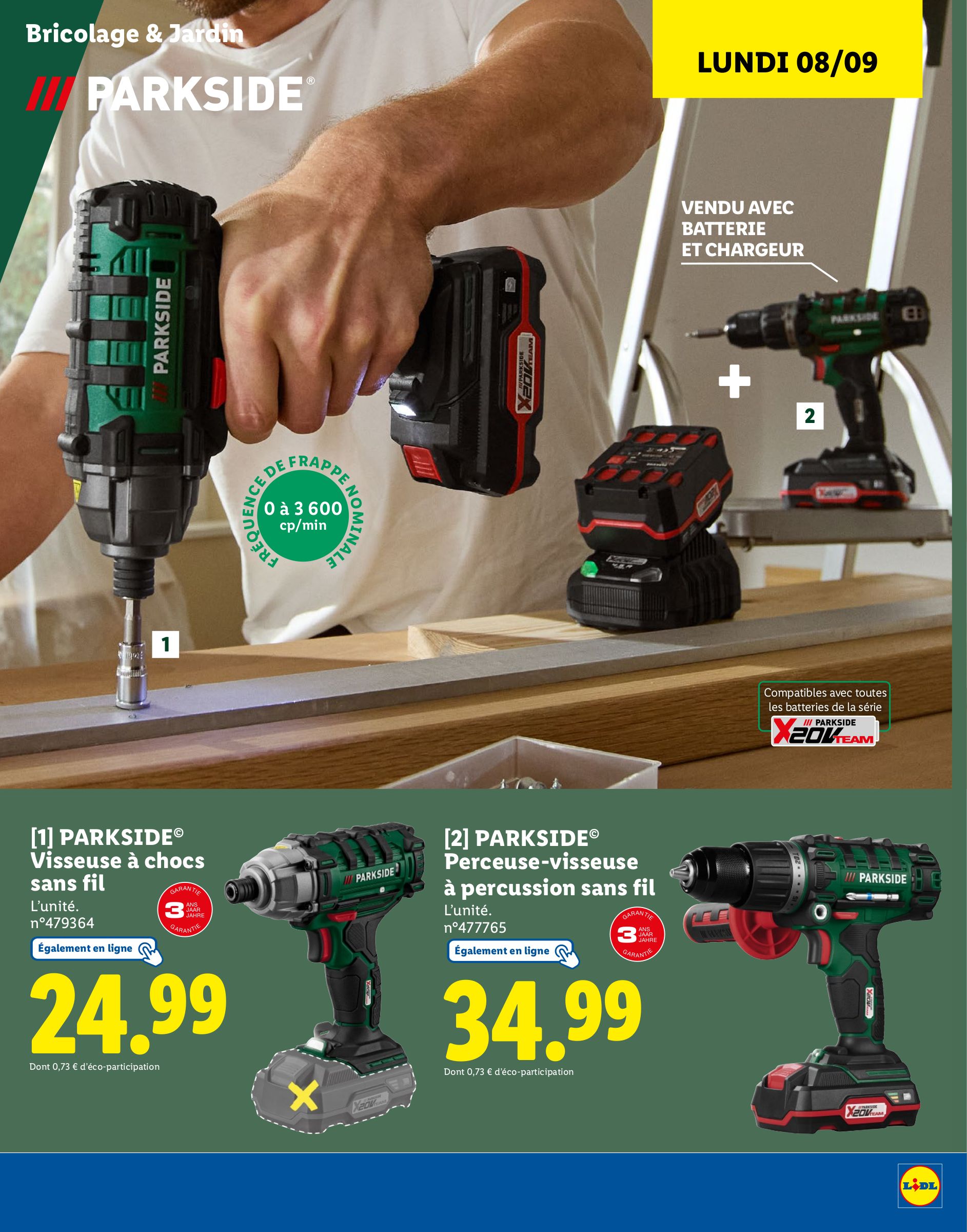 lidl - Catalogue Lidl - Catalogue Parkside valable du 01/09 au 18/09 - page: 19 lidl - Catalogue Lidl - Catalogue Parkside valable du 01/09 au 18/09 - page: 19