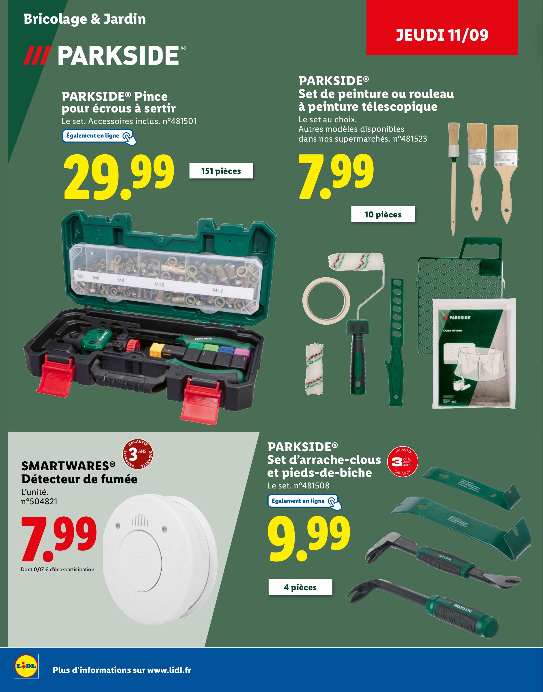 lidl - Catalogue Lidl - Catalogue Parkside valable du 01/09 au 18/09 - page: 30 lidl - Catalogue Lidl - Catalogue Parkside valable du 01/09 au 18/09 - page: 30
