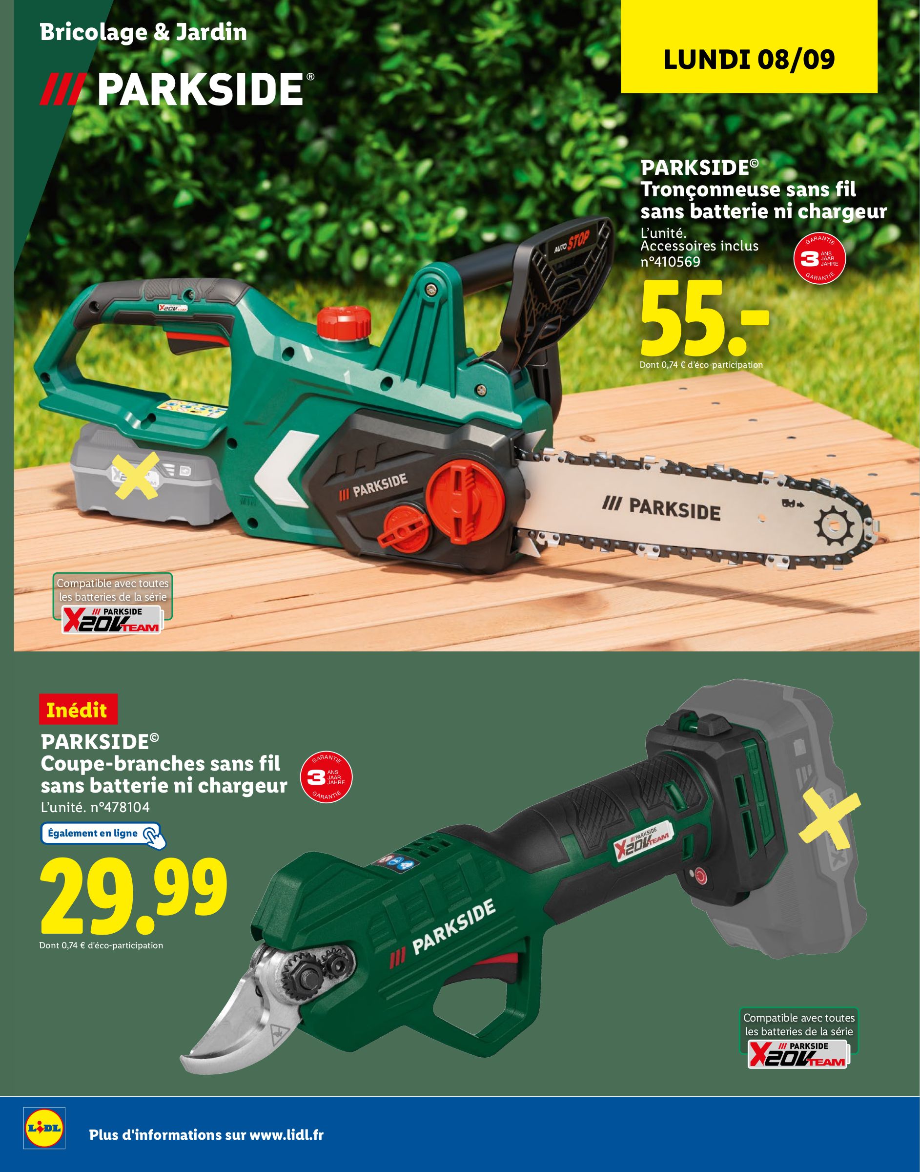 lidl - Catalogue Lidl - Catalogue Parkside valable du 01/09 au 18/09 - page: 20 lidl - Catalogue Lidl - Catalogue Parkside valable du 01/09 au 18/09 - page: 20