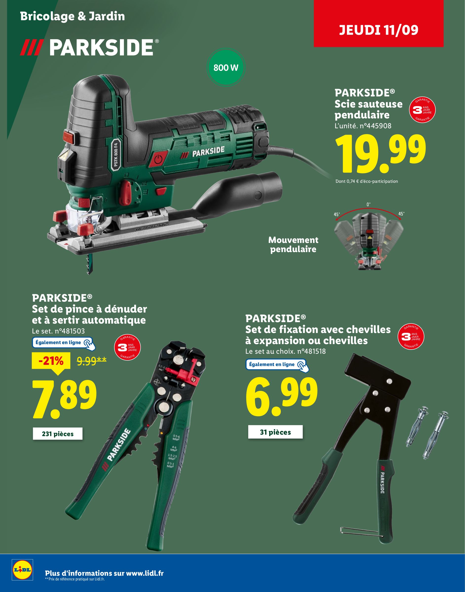 lidl - Catalogue Lidl - Catalogue Parkside valable du 01/09 au 18/09 - page: 28 lidl - Catalogue Lidl - Catalogue Parkside valable du 01/09 au 18/09 - page: 28