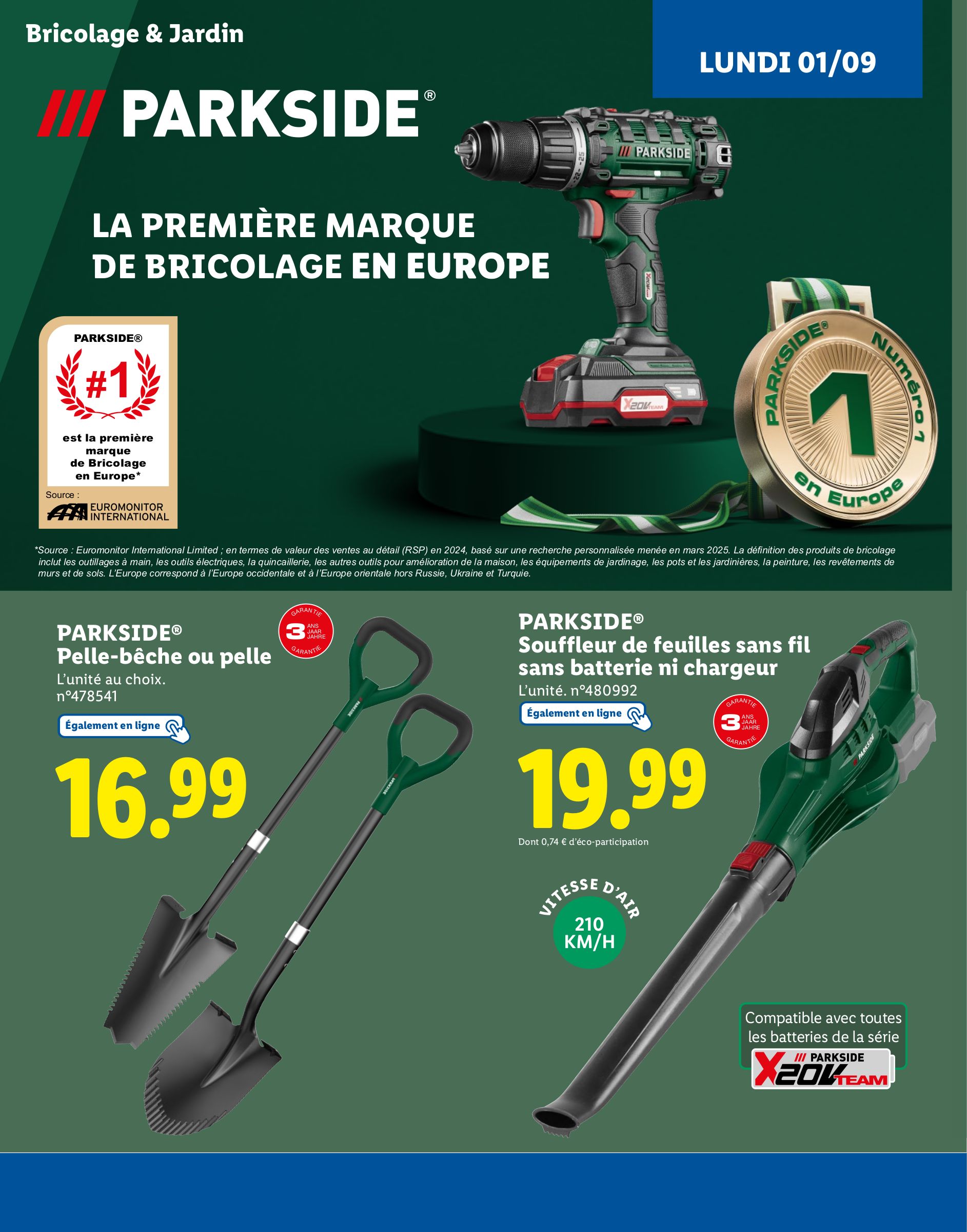 lidl - Catalogue Lidl - Catalogue Parkside valable du 01/09 au 18/09 - page: 5 lidl - Catalogue Lidl - Catalogue Parkside valable du 01/09 au 18/09 - page: 5