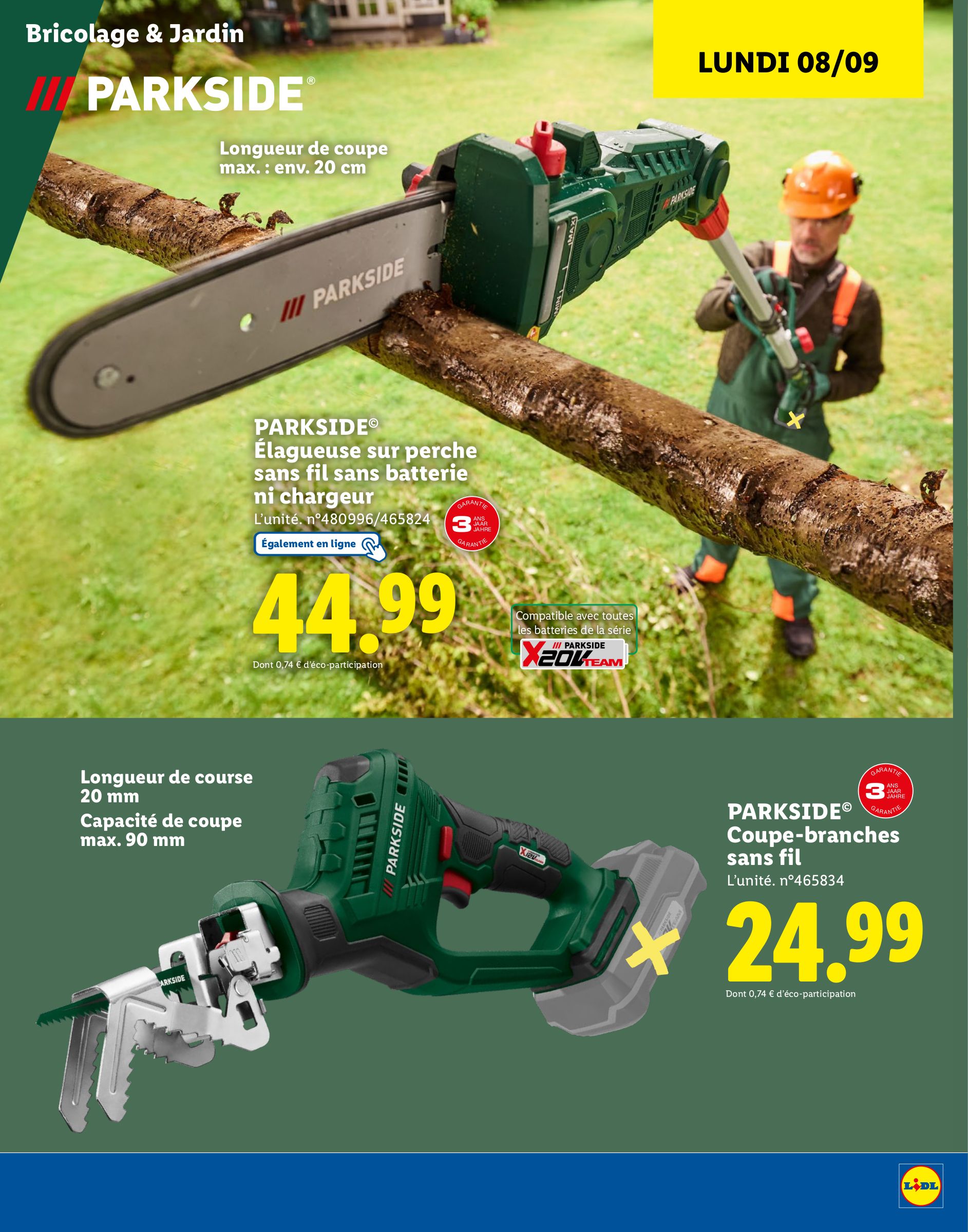 lidl - Catalogue Lidl - Catalogue Parkside valable du 01/09 au 18/09 - page: 23 lidl - Catalogue Lidl - Catalogue Parkside valable du 01/09 au 18/09 - page: 23