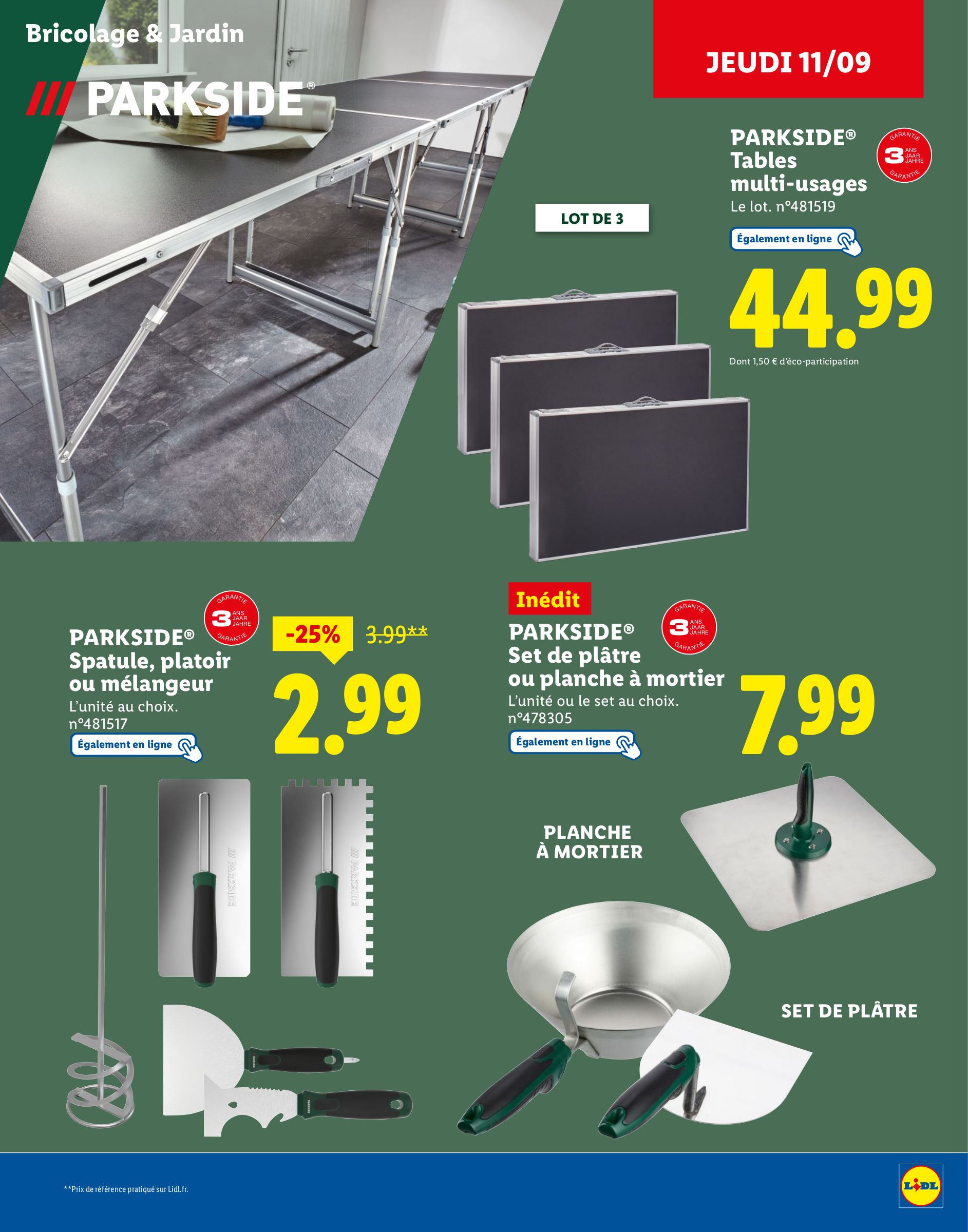 lidl - Catalogue Lidl - Catalogue Parkside valable du 01/09 au 18/09 - page: 31 lidl - Catalogue Lidl - Catalogue Parkside valable du 01/09 au 18/09 - page: 31