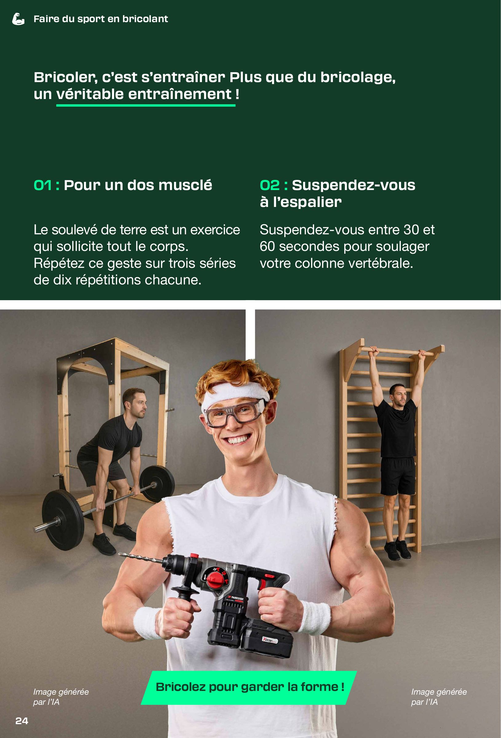 lidl - Catalogue Lidl - Le magazine de bricolage valable du 01/09 au 20/12 - page: 24