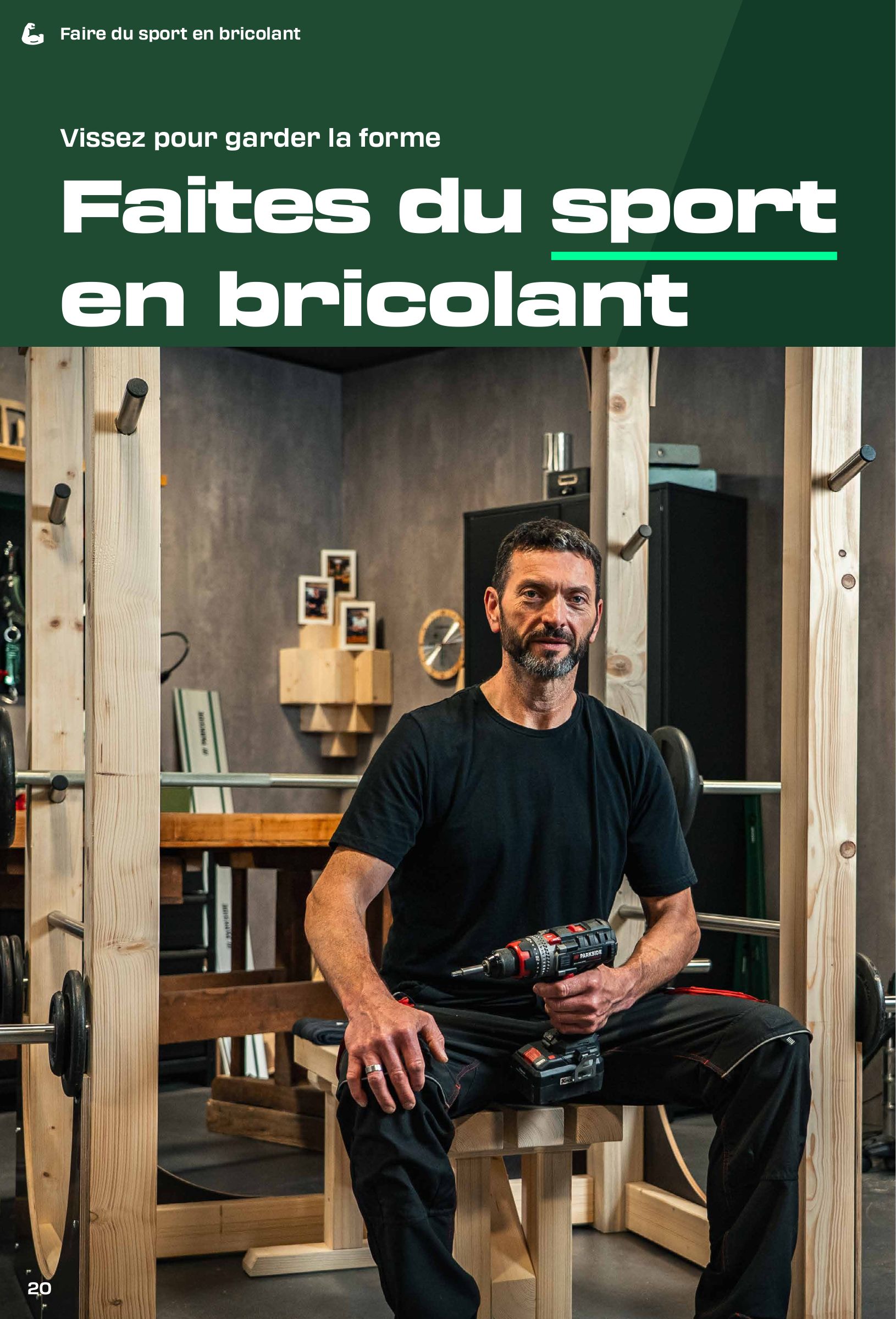 lidl - Catalogue Lidl - Le magazine de bricolage valable du 01/09 au 20/12 - page: 20