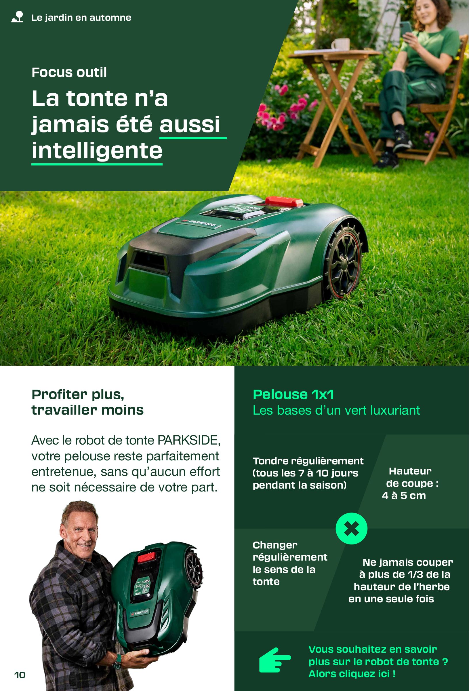 lidl - Catalogue Lidl - Le magazine de bricolage valable du 01/09 au 20/12 - page: 10