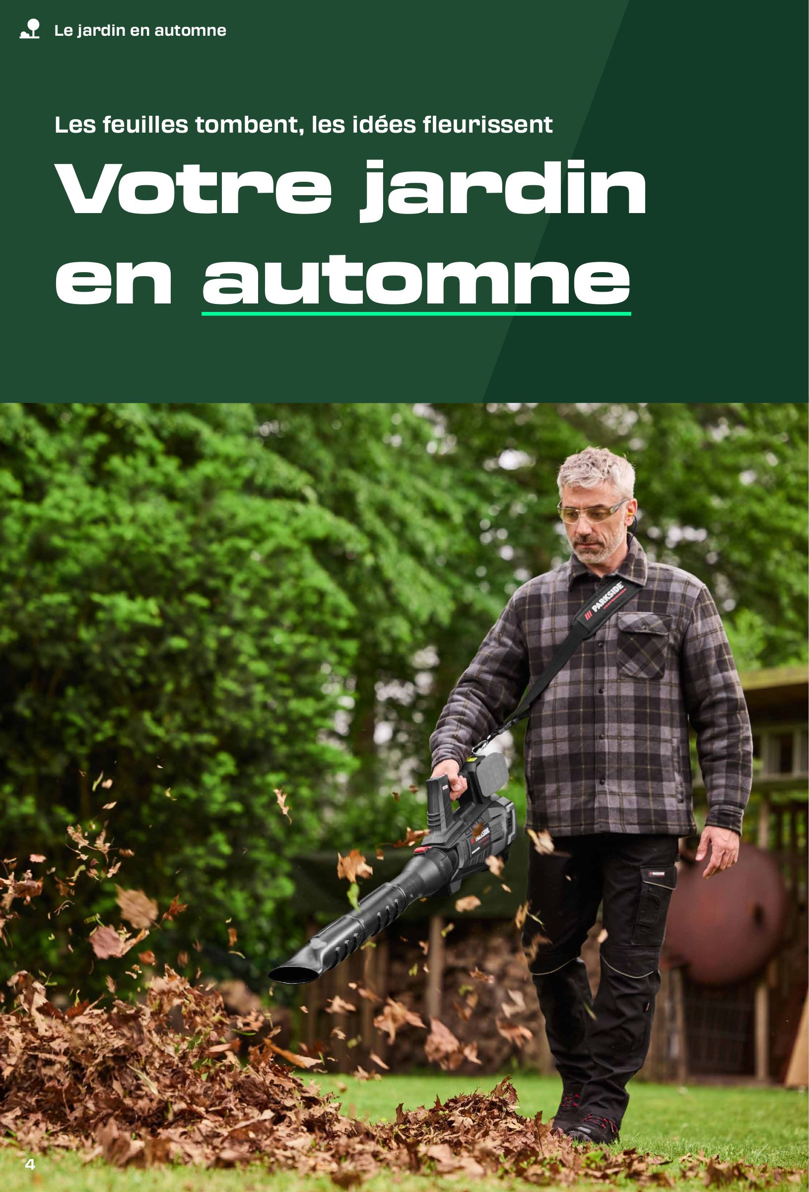 lidl - Catalogue Lidl - Le magazine de bricolage valable du 01/09 au 20/12 - page: 4