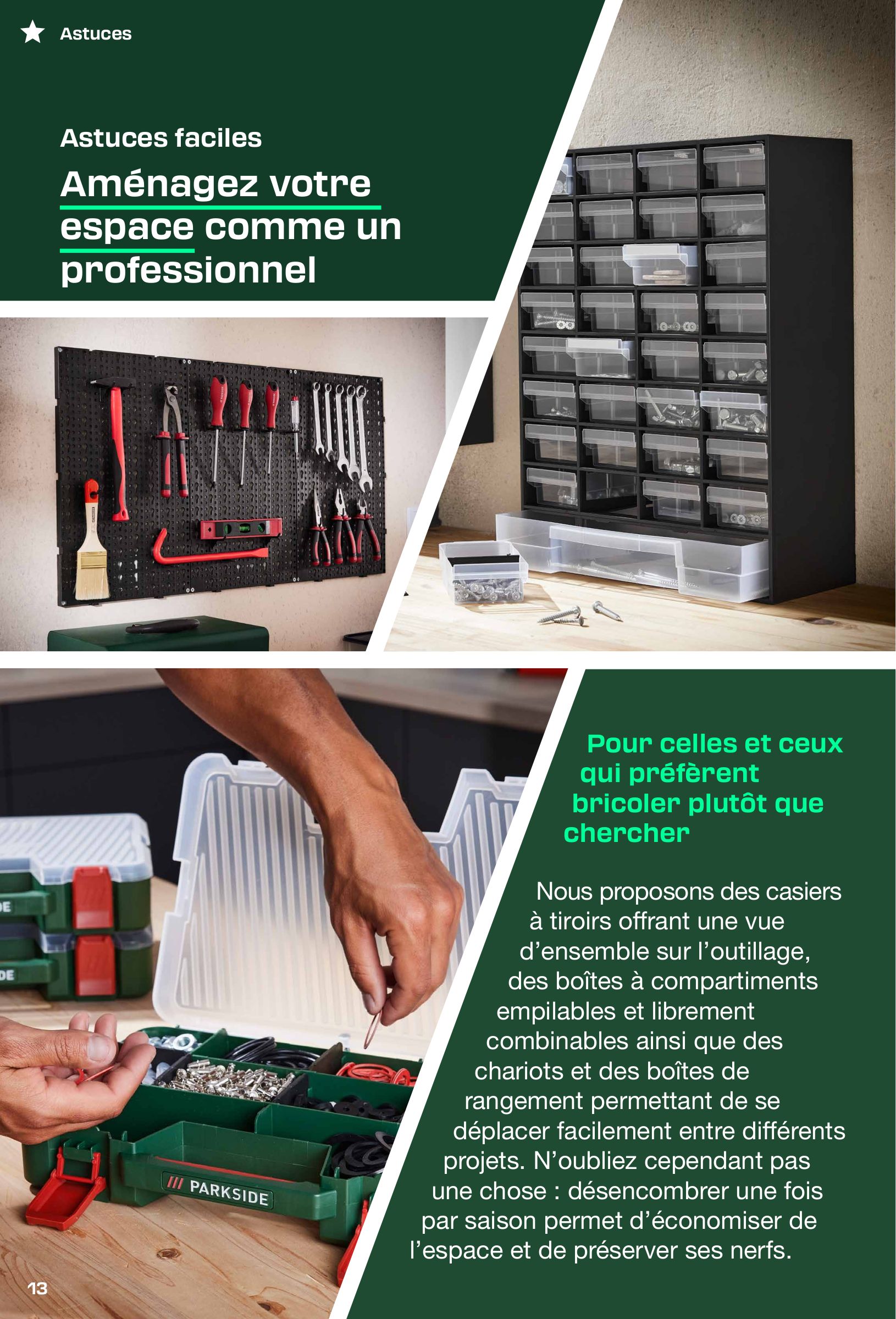 lidl - Catalogue Lidl - Le magazine de bricolage valable du 01/09 au 20/12 - page: 13