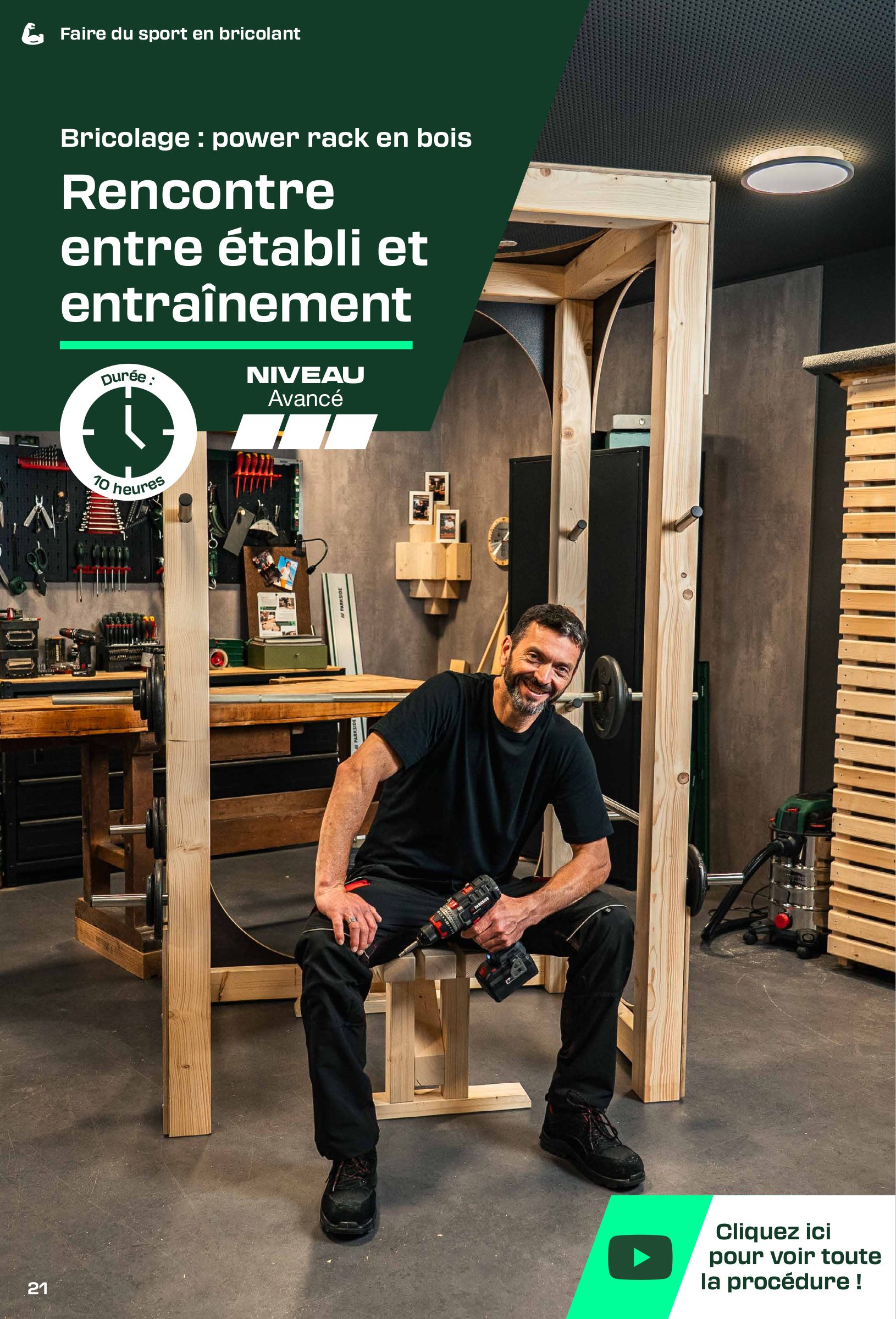 lidl - Catalogue Lidl - Le magazine de bricolage valable du 01/09 au 20/12 - page: 21