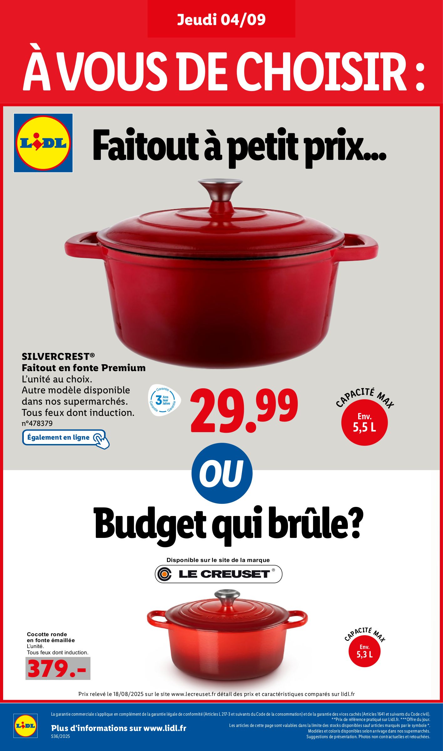 lidl - Catalogue Lidl - Les bonnes affaires de la semaine valable du 01/09 au 04/09 - page: 26 lidl - Catalogue Lidl - Les bonnes affaires de la semaine valable du 01/09 au 04/09 - page: 26