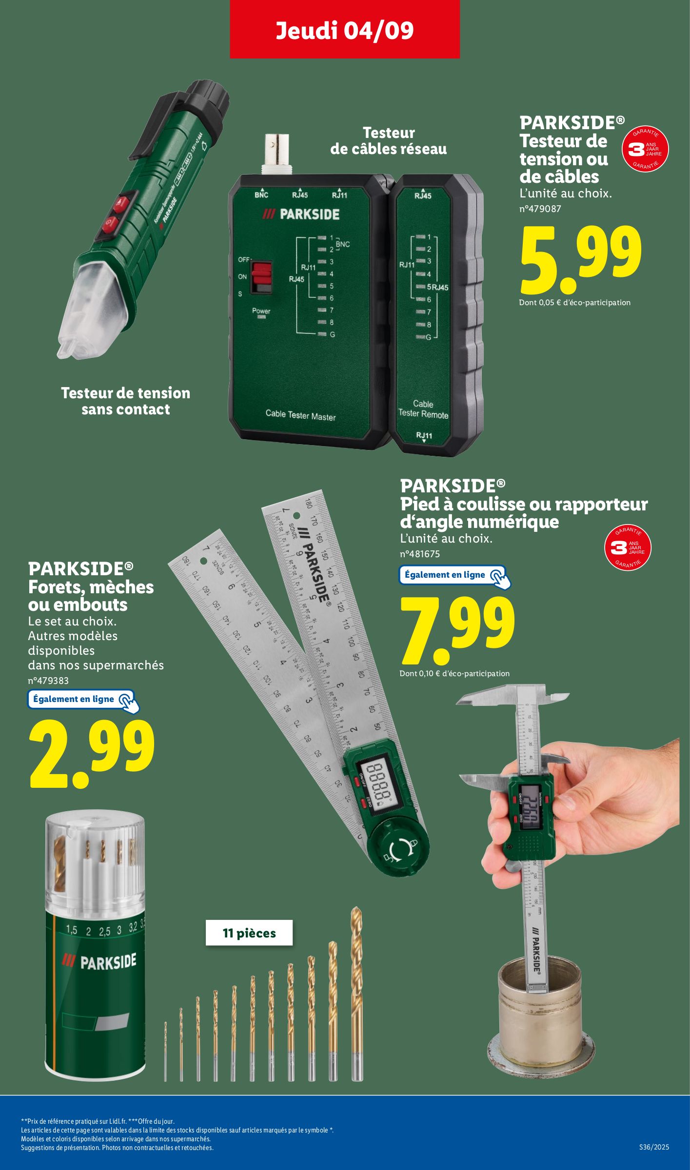 lidl - Catalogue Lidl - Les bonnes affaires de la semaine valable du 01/09 au 04/09 - page: 31 lidl - Catalogue Lidl - Les bonnes affaires de la semaine valable du 01/09 au 04/09 - page: 31