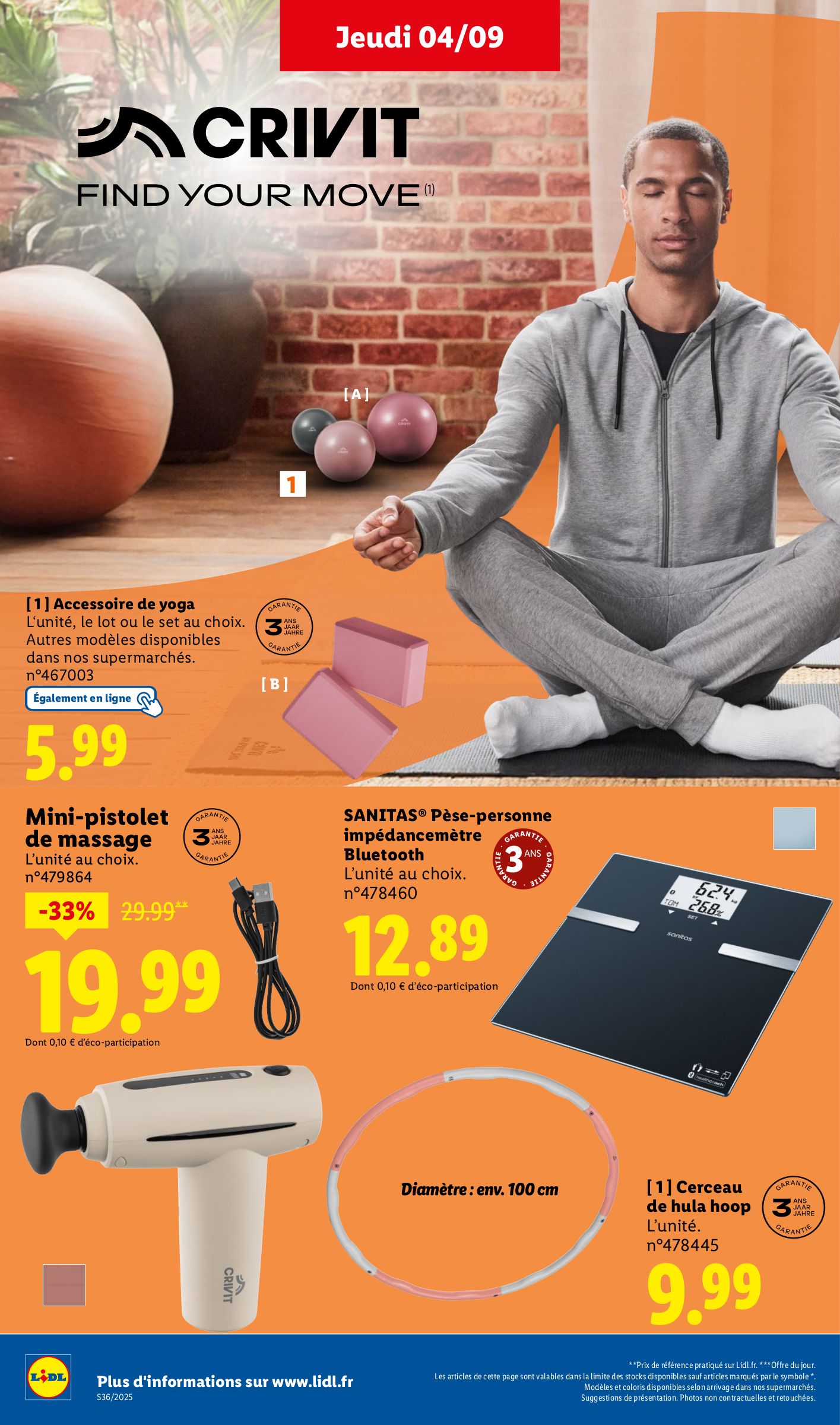 lidl - Catalogue Lidl - Les bonnes affaires de la semaine valable du 01/09 au 04/09 - page: 38 lidl - Catalogue Lidl - Les bonnes affaires de la semaine valable du 01/09 au 04/09 - page: 38