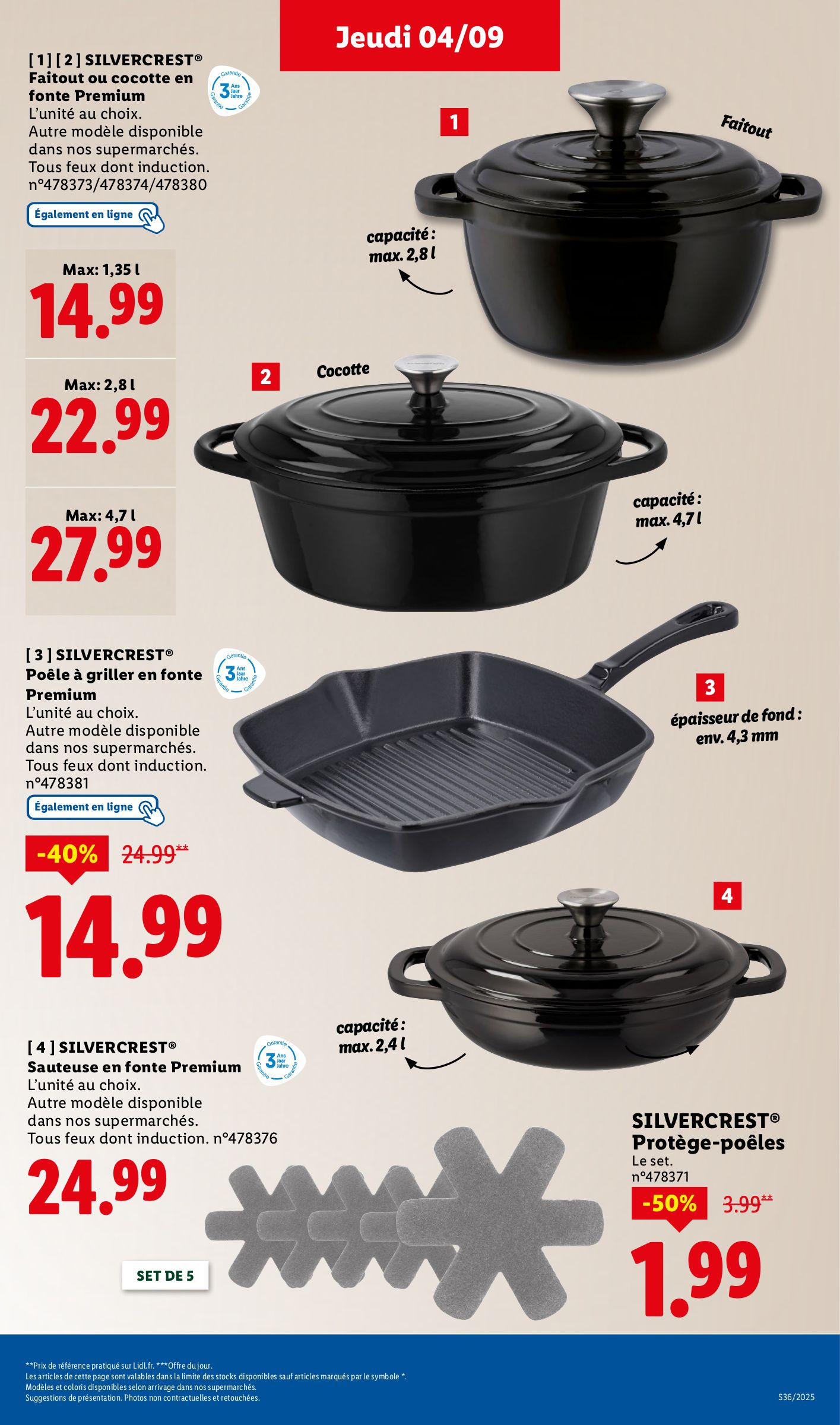 lidl - Catalogue Lidl - Les bonnes affaires de la semaine valable du 01/09 au 04/09 - page: 27 lidl - Catalogue Lidl - Les bonnes affaires de la semaine valable du 01/09 au 04/09 - page: 27
