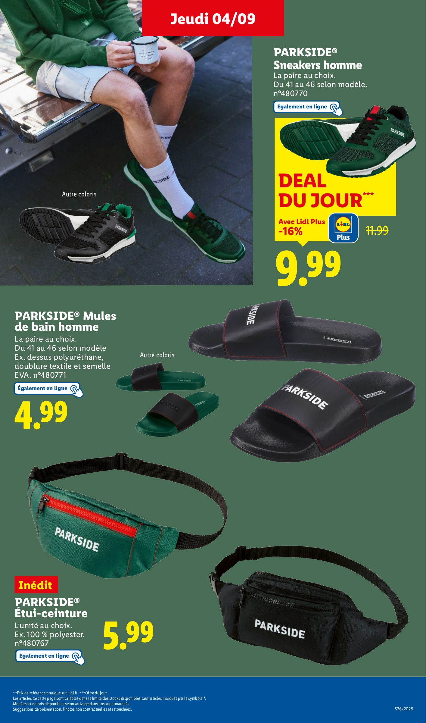 lidl - Catalogue Lidl - Les bonnes affaires de la semaine valable du 01/09 au 04/09 - page: 35 lidl - Catalogue Lidl - Les bonnes affaires de la semaine valable du 01/09 au 04/09 - page: 35
