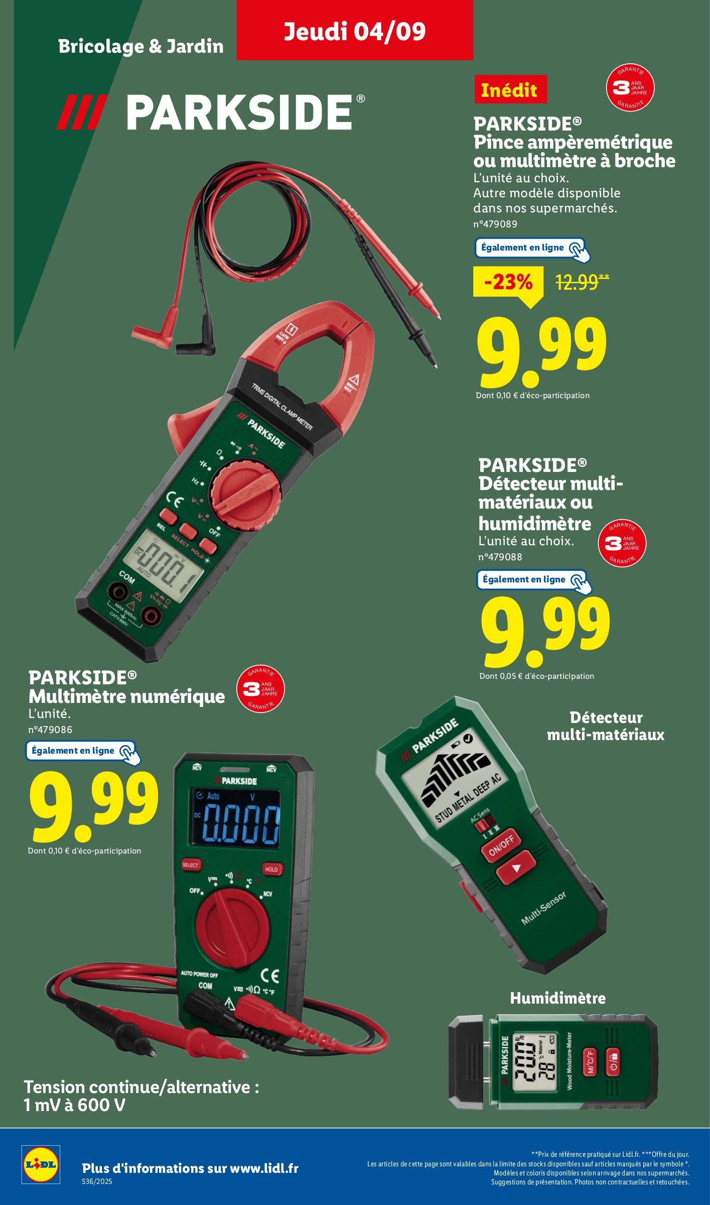 lidl - Catalogue Lidl - Les bonnes affaires de la semaine valable du 01/09 au 04/09 - page: 30 lidl - Catalogue Lidl - Les bonnes affaires de la semaine valable du 01/09 au 04/09 - page: 30