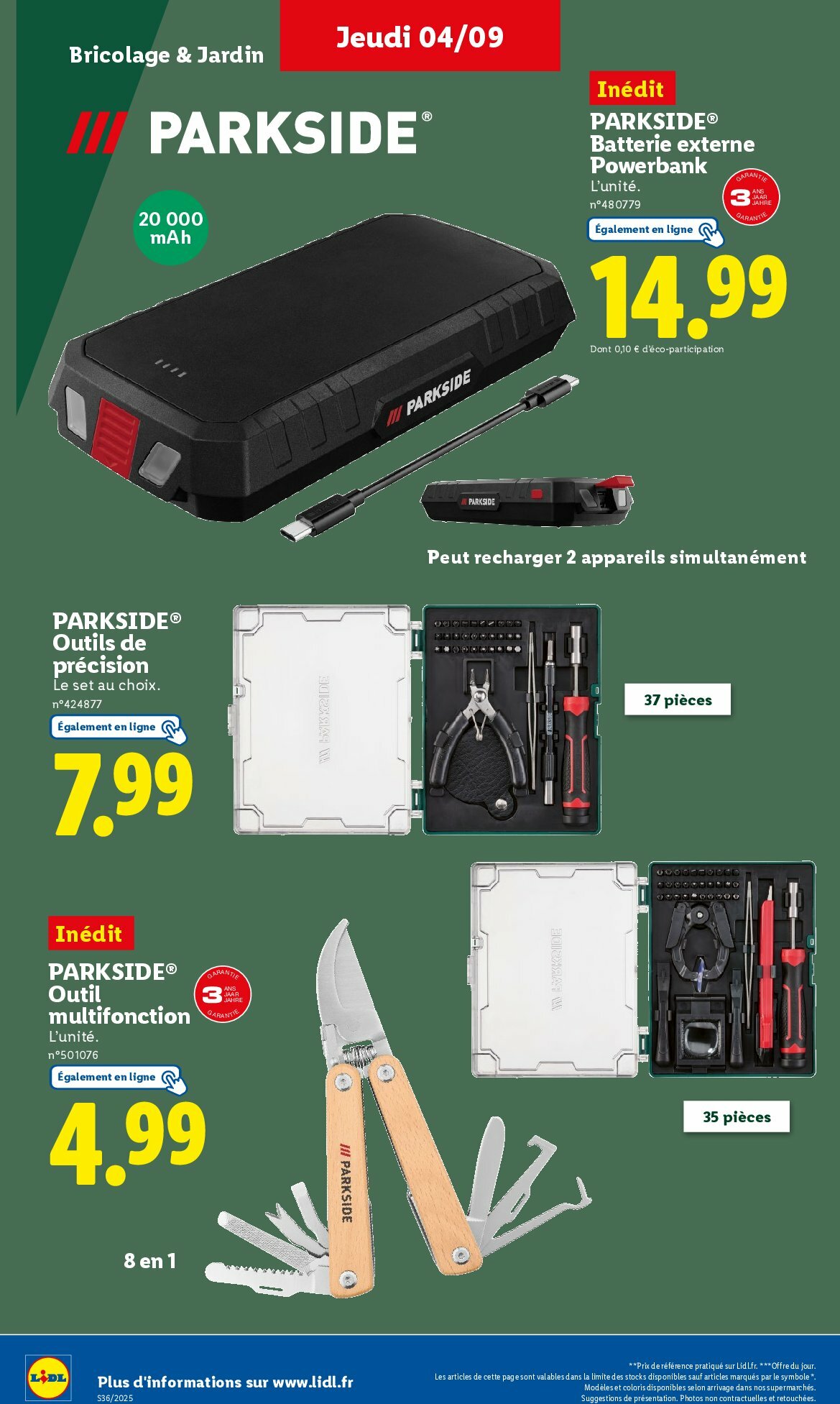 lidl - Catalogue Lidl valable du 04/09 au 10/09 - page: 44