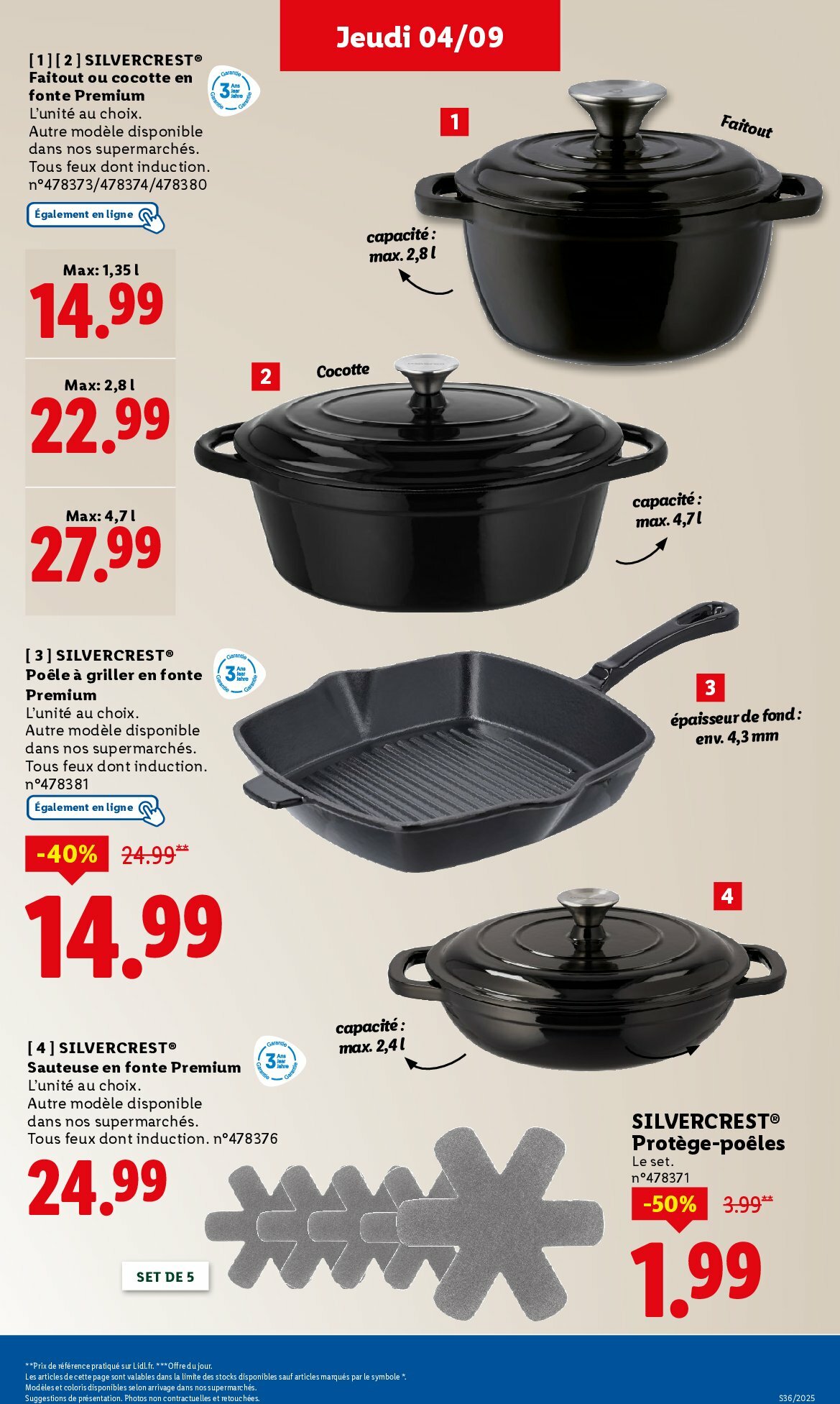 lidl - Catalogue Lidl valable du 04/09 au 10/09 - page: 39