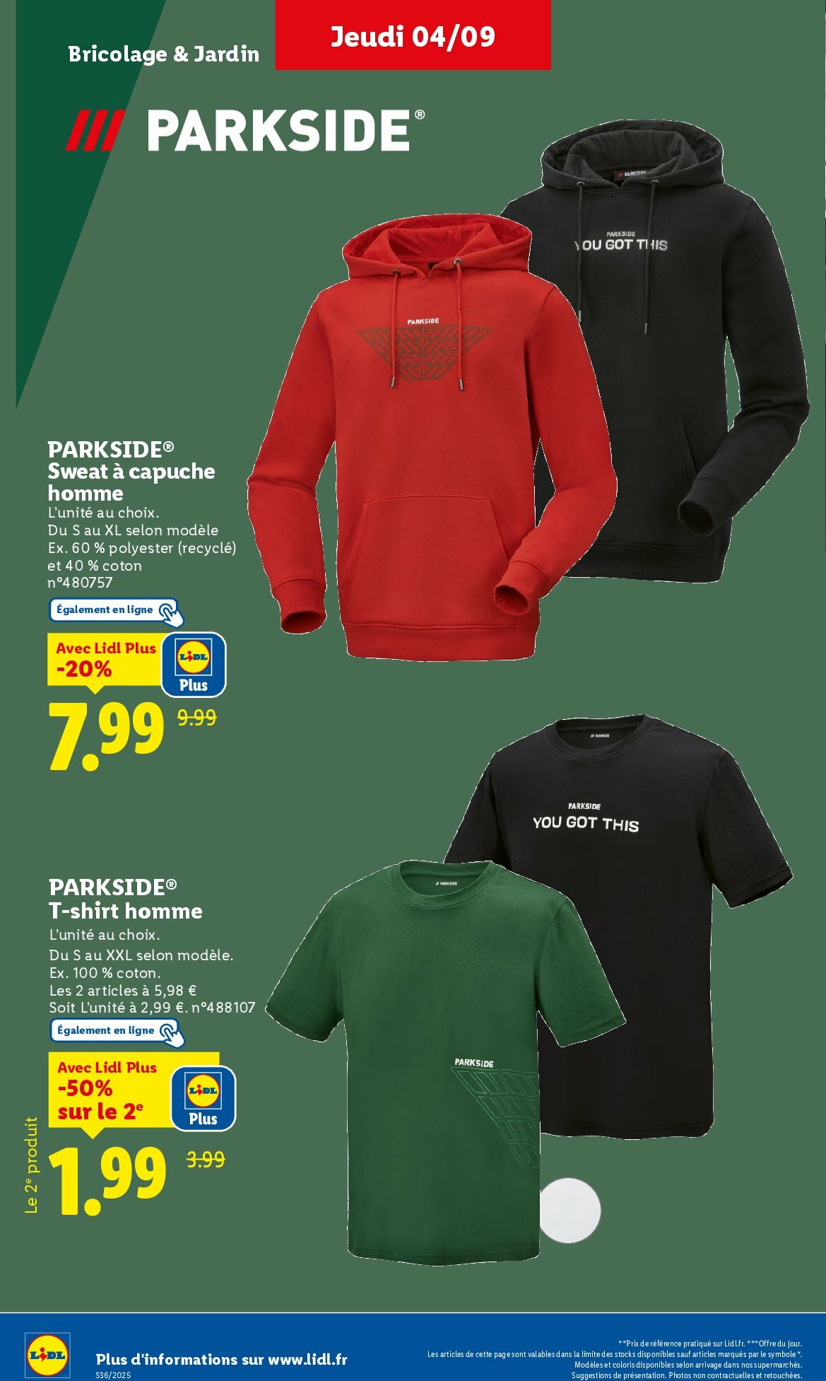 lidl - Catalogue Lidl valable du 04/09 au 10/09 - page: 46