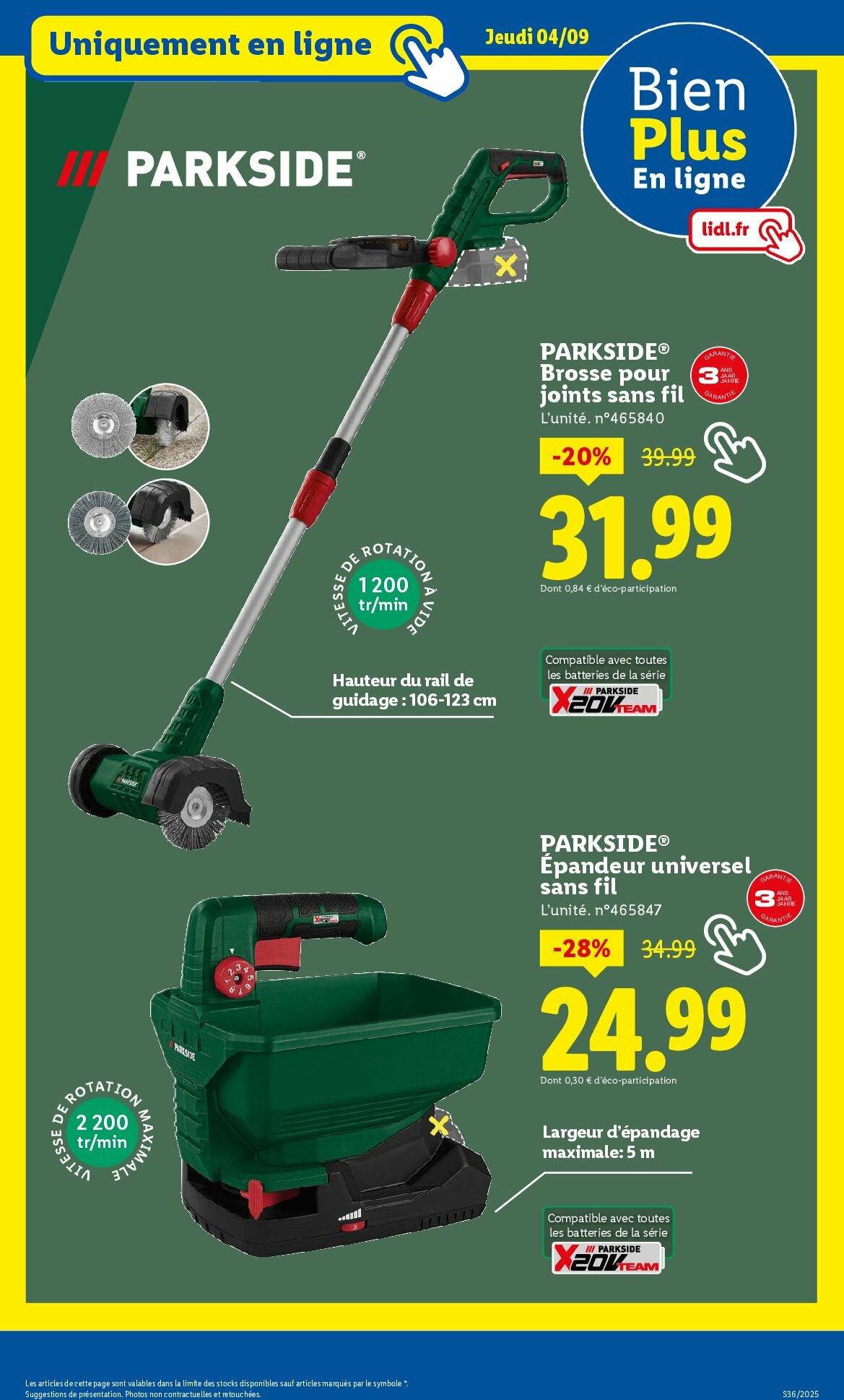 lidl - Catalogue Lidl valable du 04/09 au 10/09 - page: 35