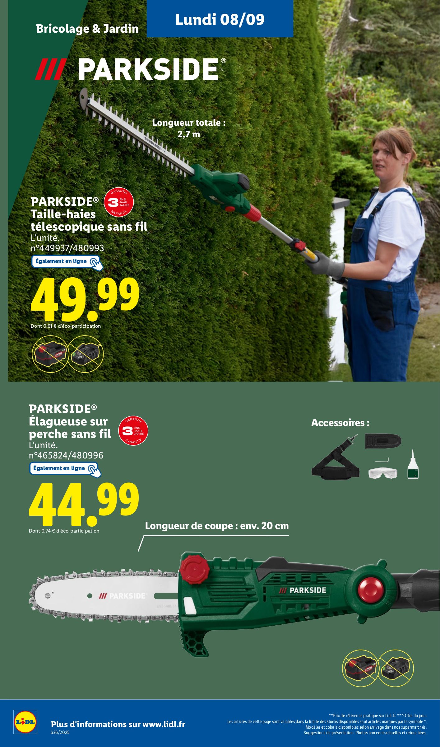 lidl - Catalogue Lidl - Les bonnes affaires de la semaine valable du 04/09 au 08/09 - page: 32 lidl - Catalogue Lidl - Les bonnes affaires de la semaine valable du 04/09 au 08/09 - page: 32
