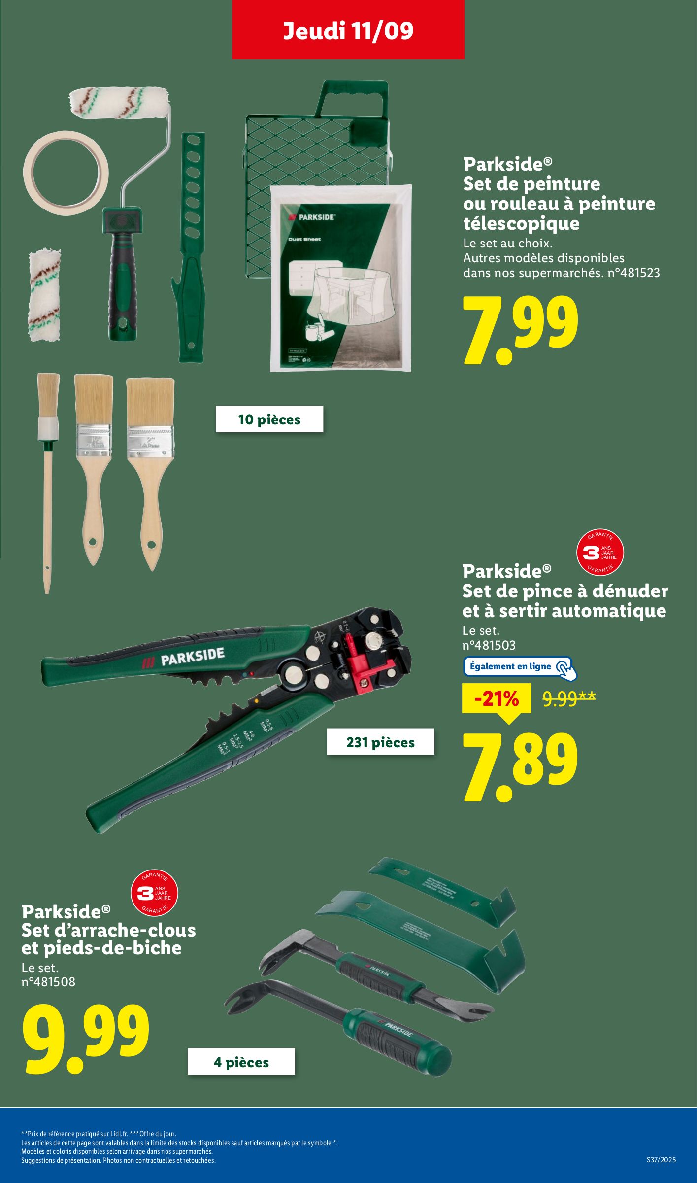 lidl - Catalogue Lidl valable du 11/09 au 17/09 - page: 37