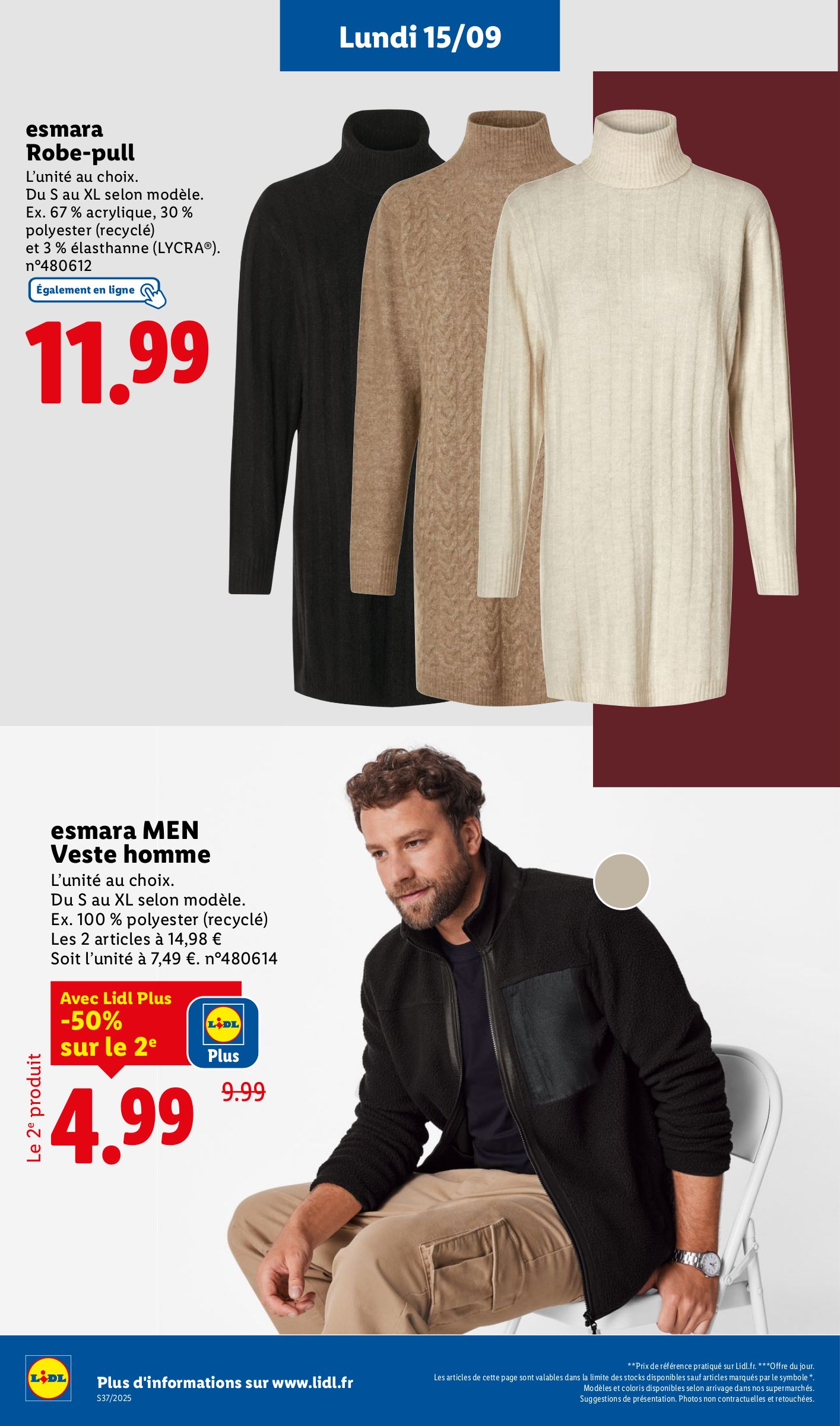 lidl - Catalogue Lidl valable du 11/09 au 17/09 - page: 72