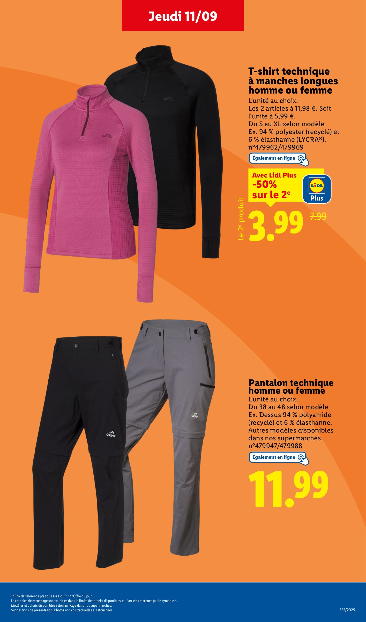 lidl - Catalogue Lidl valable du 11/09 au 17/09 - page: 51