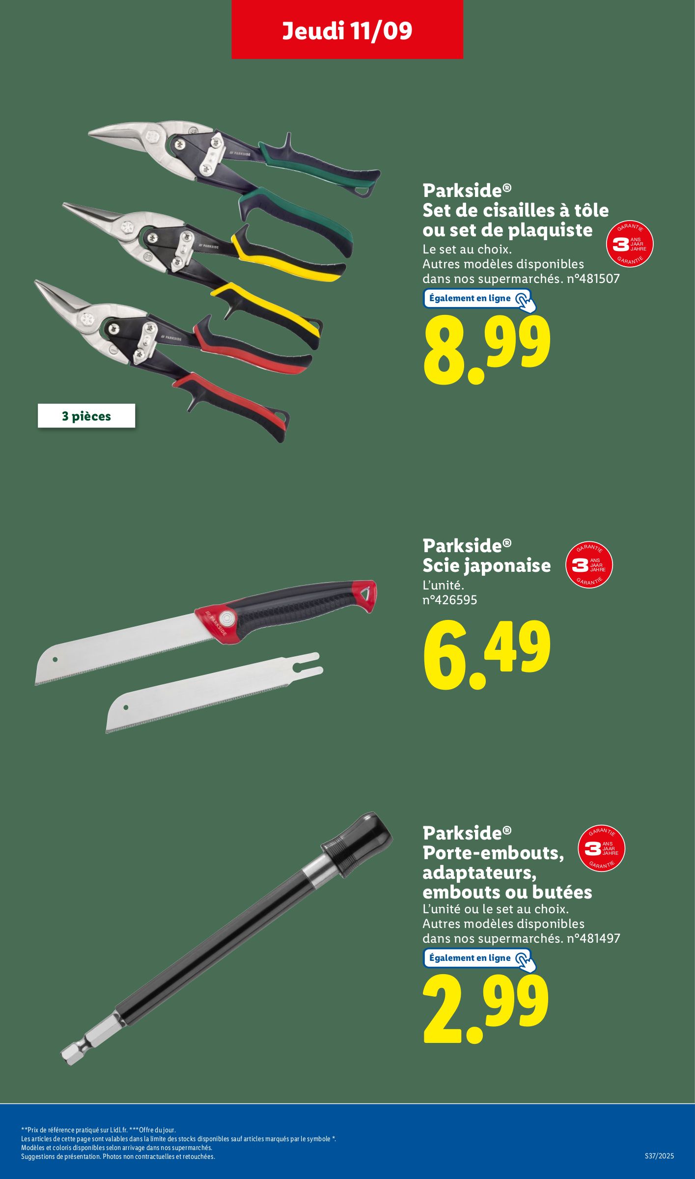 lidl - Catalogue Lidl valable du 11/09 au 17/09 - page: 41