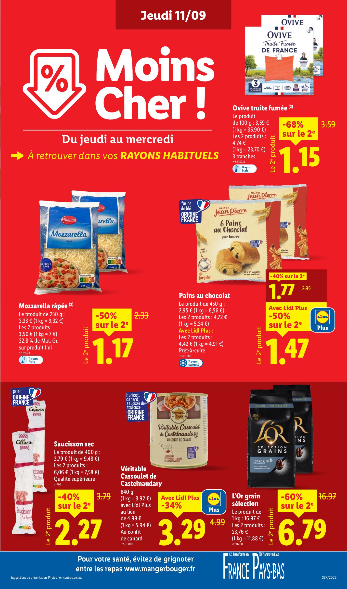 lidl - Catalogue Lidl valable du 11/09 au 17/09 - page: 13