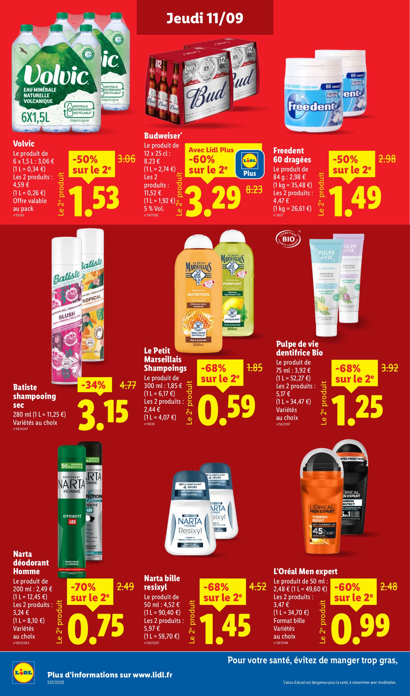 lidl - Catalogue Lidl valable du 11/09 au 17/09 - page: 14