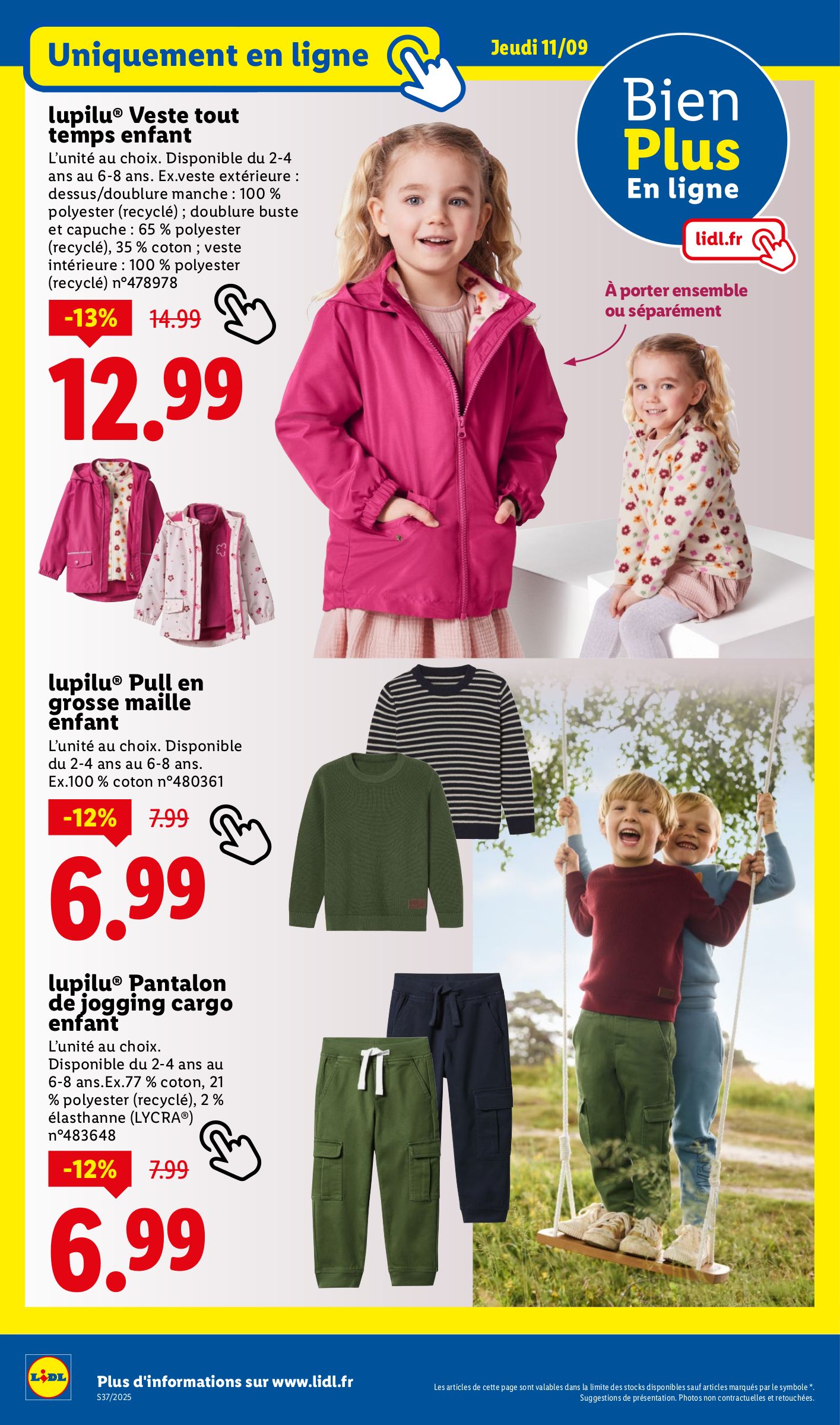 lidl - Catalogue Lidl valable du 11/09 au 17/09 - page: 34