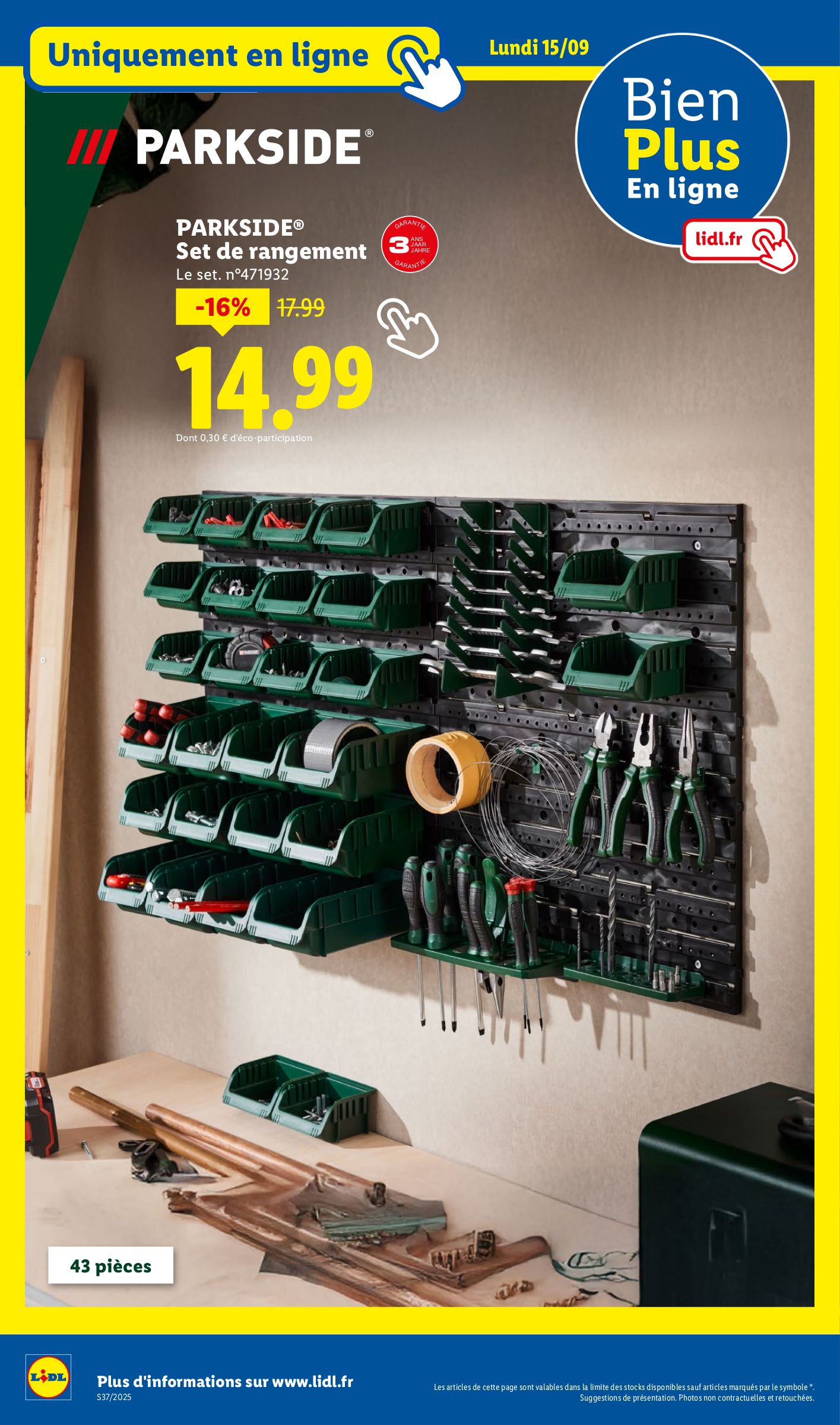 lidl - Catalogue Lidl valable du 11/09 au 17/09 - page: 52