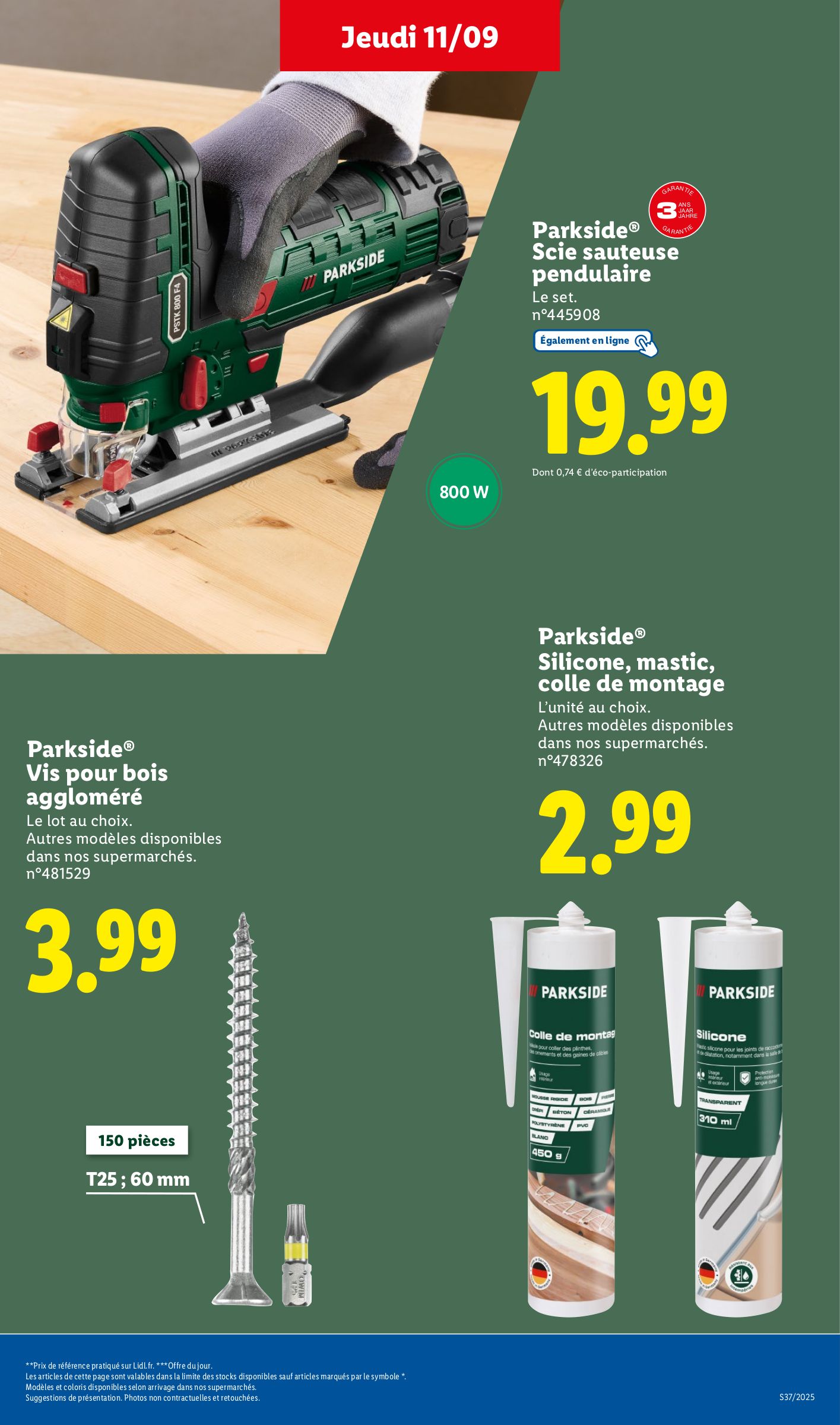 lidl - Catalogue Lidl valable du 11/09 au 17/09 - page: 39