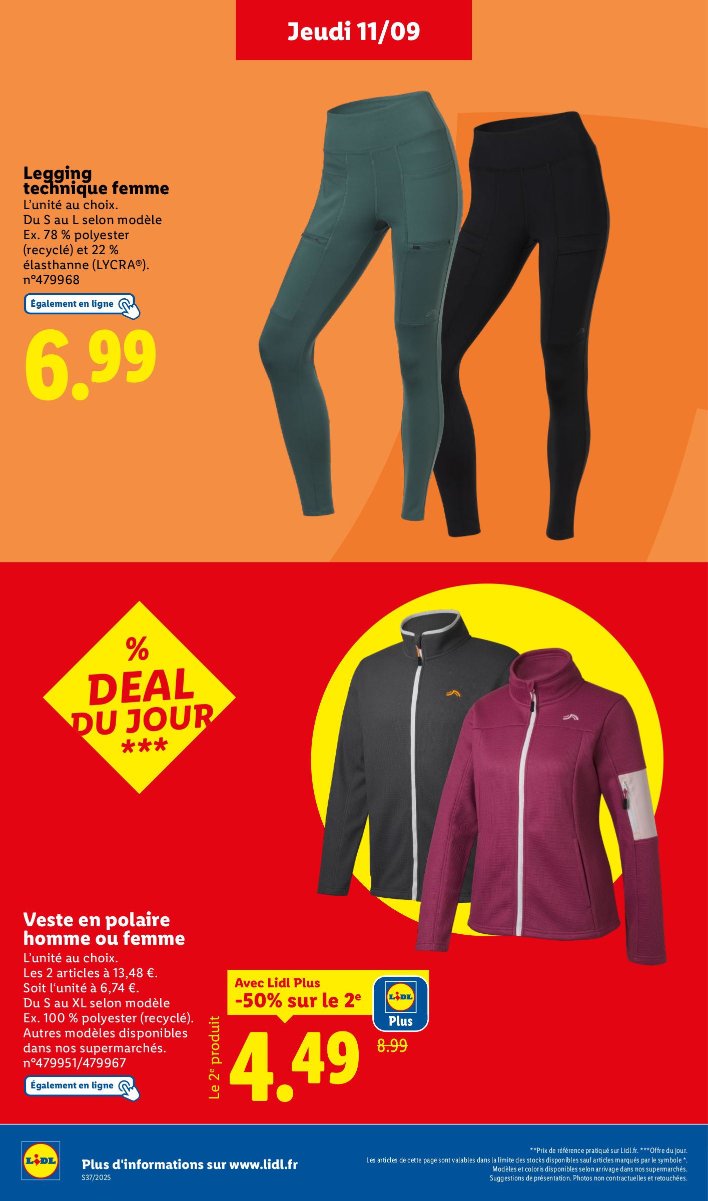 lidl - Catalogue Lidl valable du 11/09 au 17/09 - page: 50