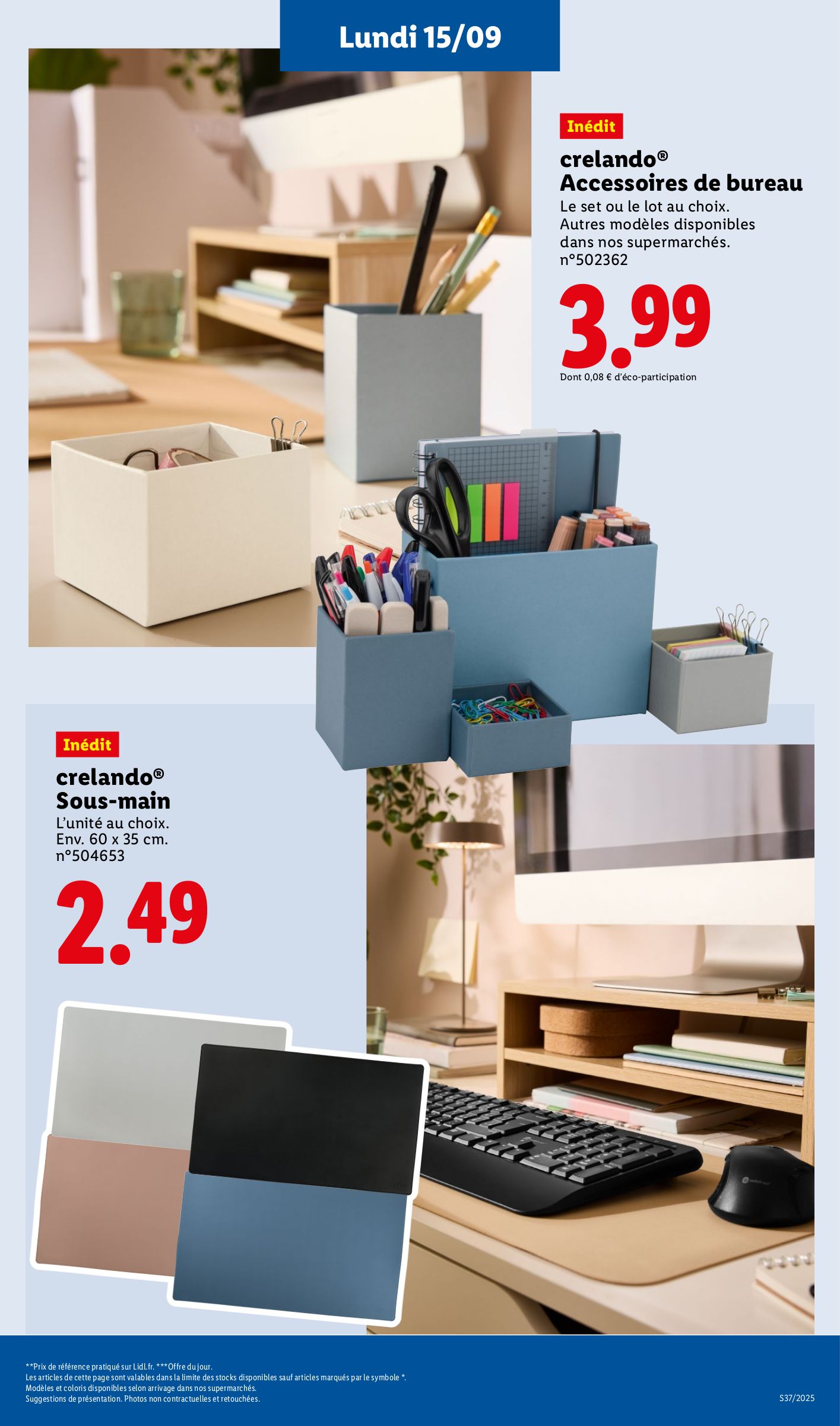 lidl - Catalogue Lidl valable du 11/09 au 17/09 - page: 67
