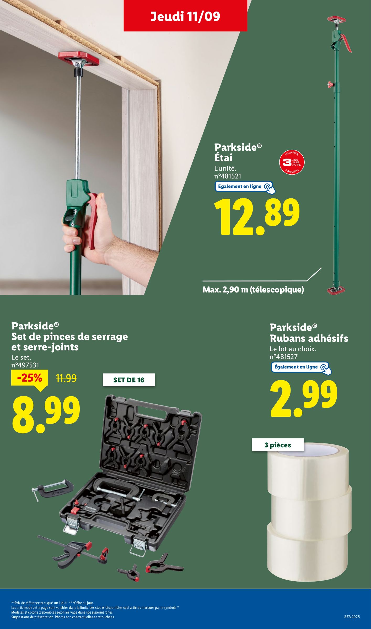 lidl - Catalogue Lidl valable du 11/09 au 17/09 - page: 43