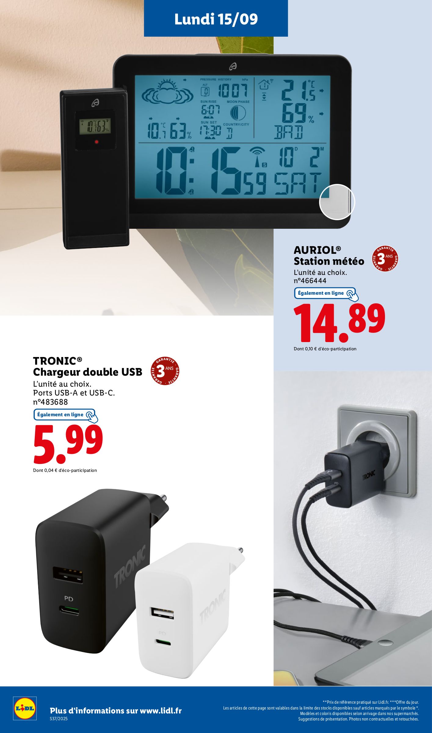 lidl - Catalogue Lidl valable du 11/09 au 17/09 - page: 68