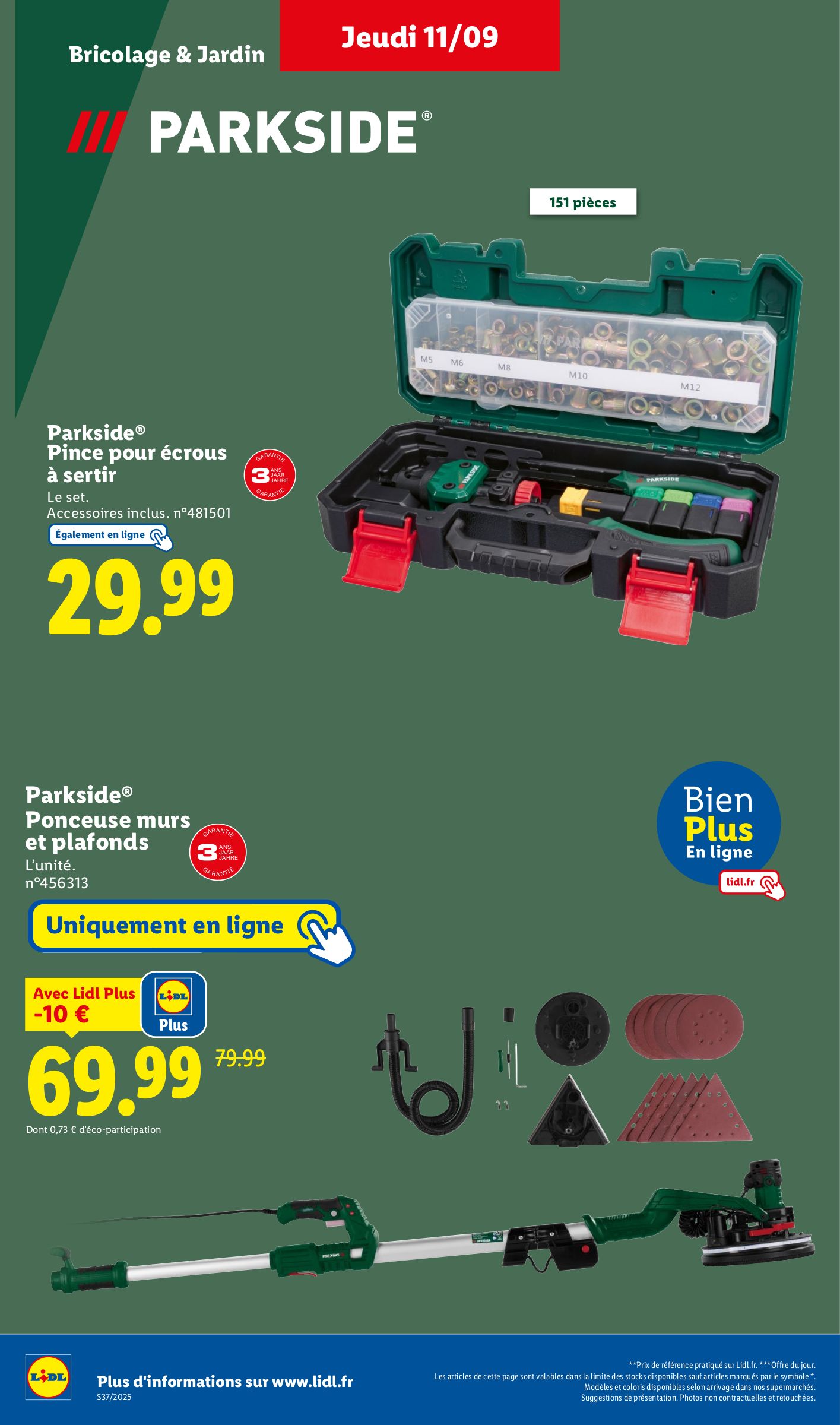 lidl - Catalogue Lidl - Les bonnes affaires de la semaine valable du 08/09 au 11/09 - page: 32 lidl - Catalogue Lidl - Les bonnes affaires de la semaine valable du 08/09 au 11/09 - page: 32