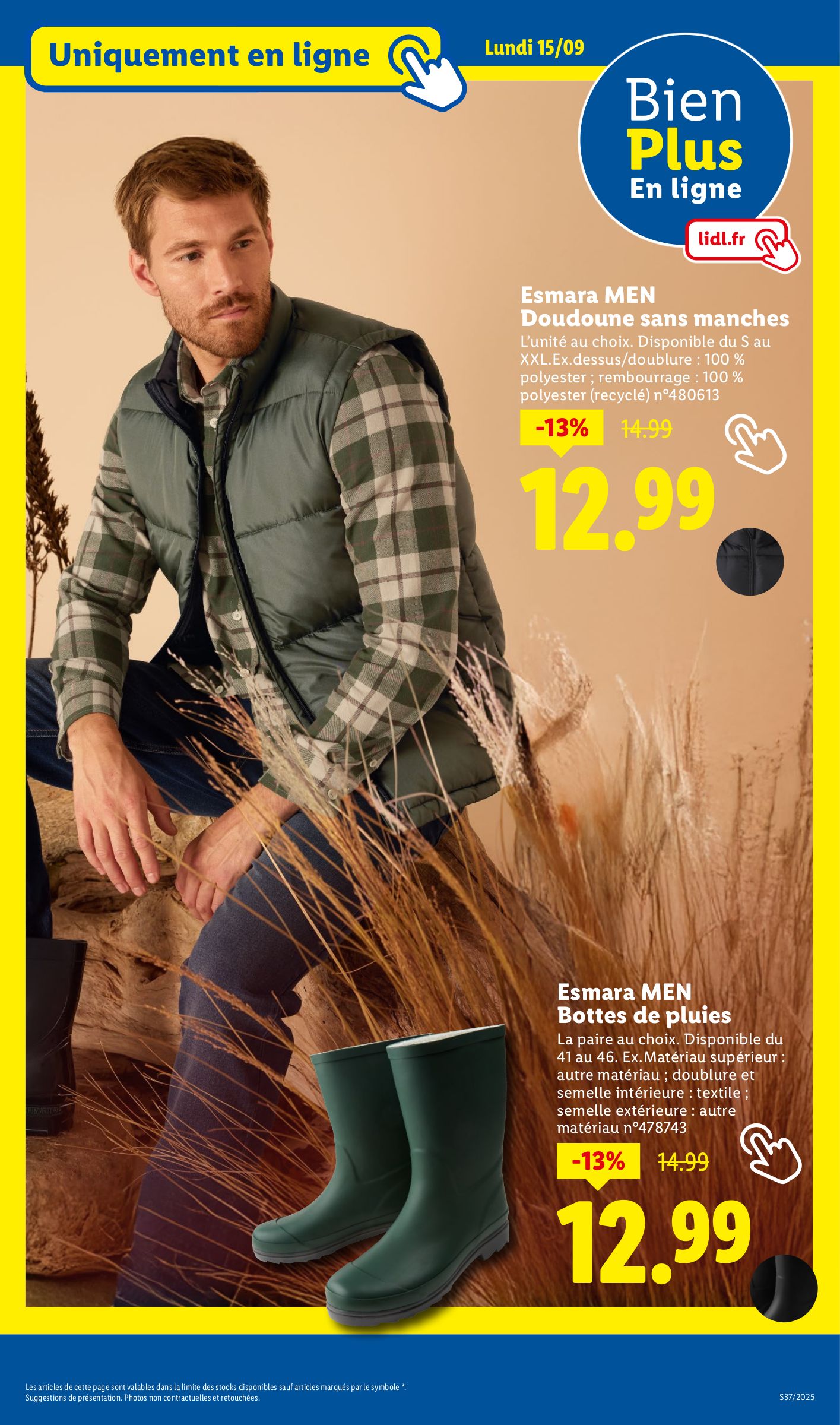 lidl - Catalogue Lidl - Les bonnes affaires de la semaine valable du 11/09 au 15/09 - page: 29 lidl - Catalogue Lidl - Les bonnes affaires de la semaine valable du 11/09 au 15/09 - page: 29